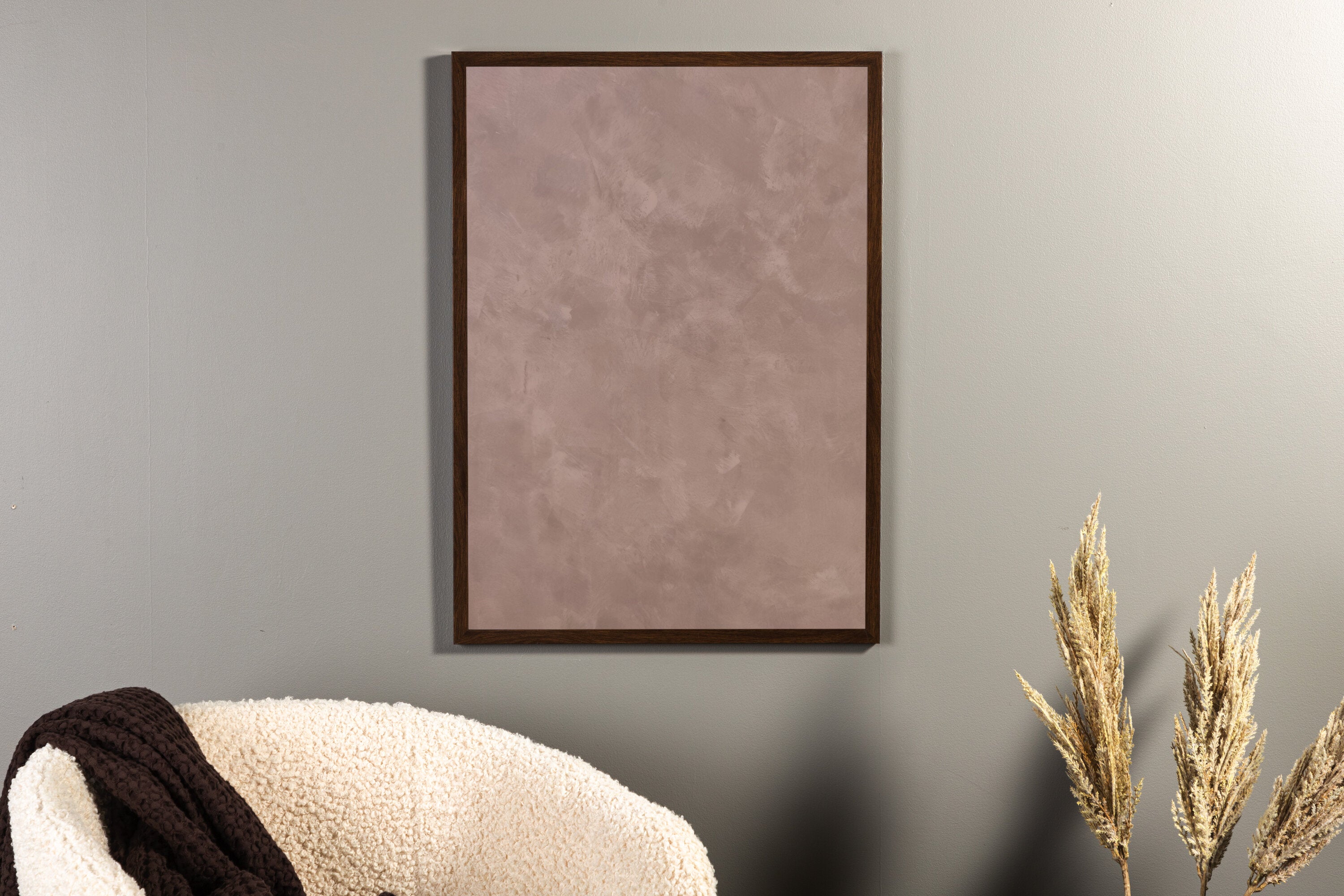 Venture Home Structure paint Poster Brun 50 x 70 cm