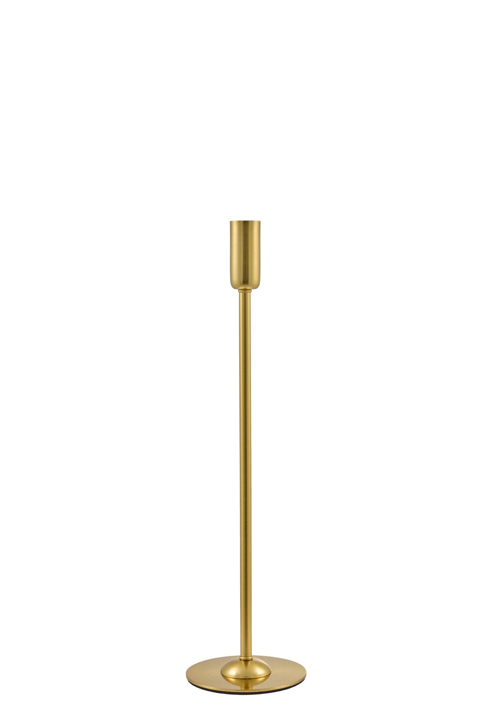 Elegant lampfot Iris i galvaniserad metall med transparent kabel, perfekt för anpassning av lampskärm och stilren belysning.