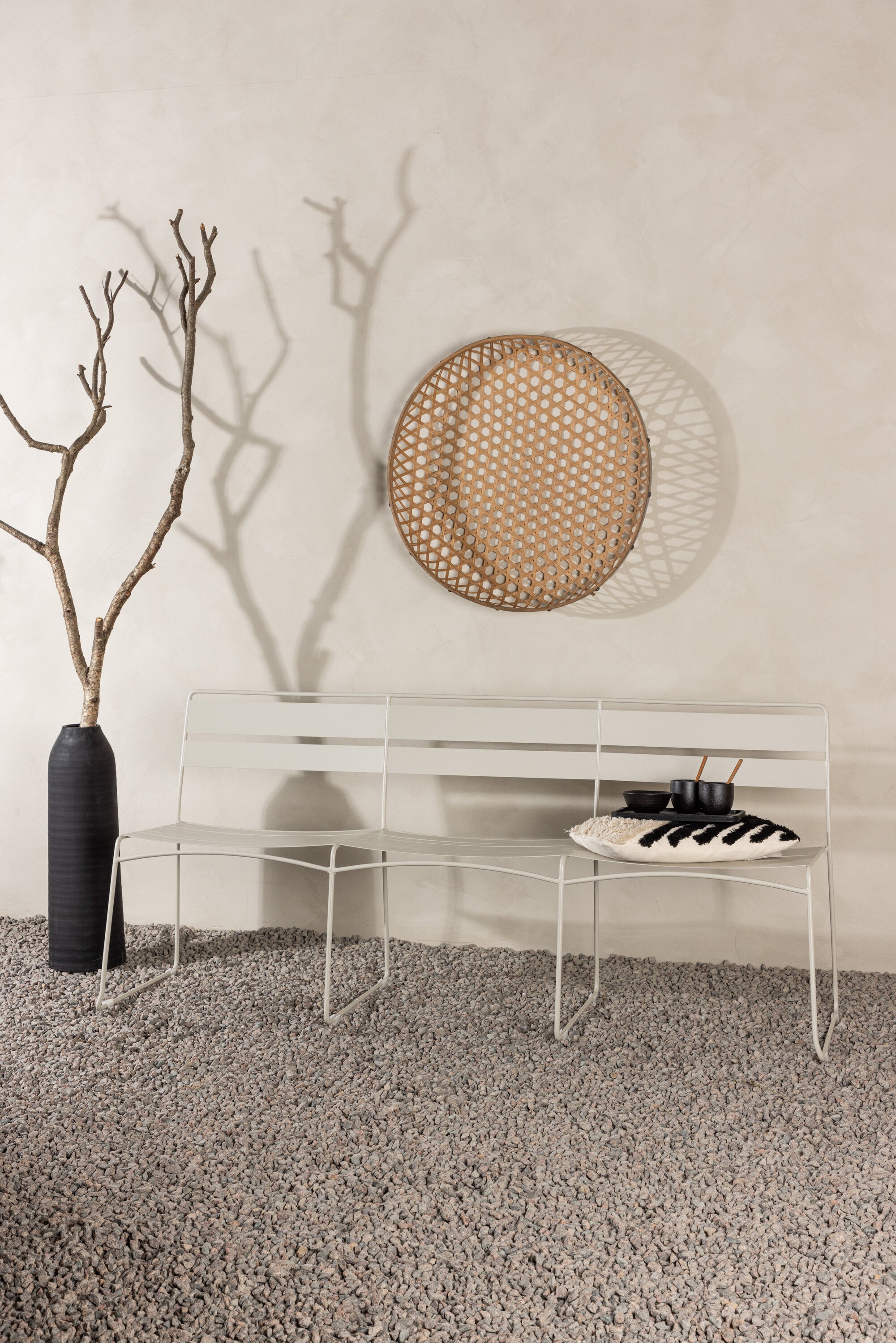 Venture Home Lina 3-Sits Soffa, Beige