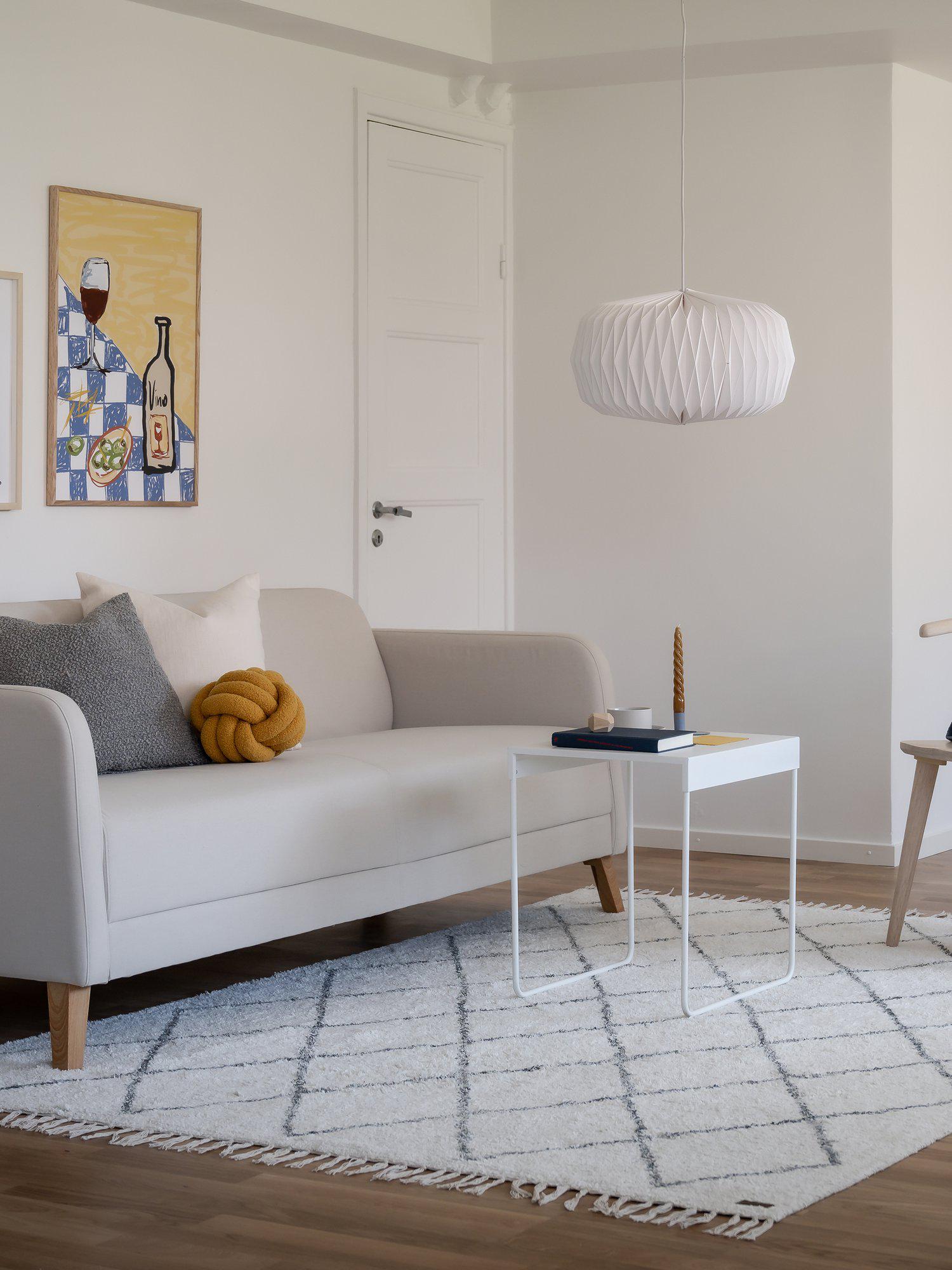 Svanefors Shaggy Matta Offwhite 140x200cm