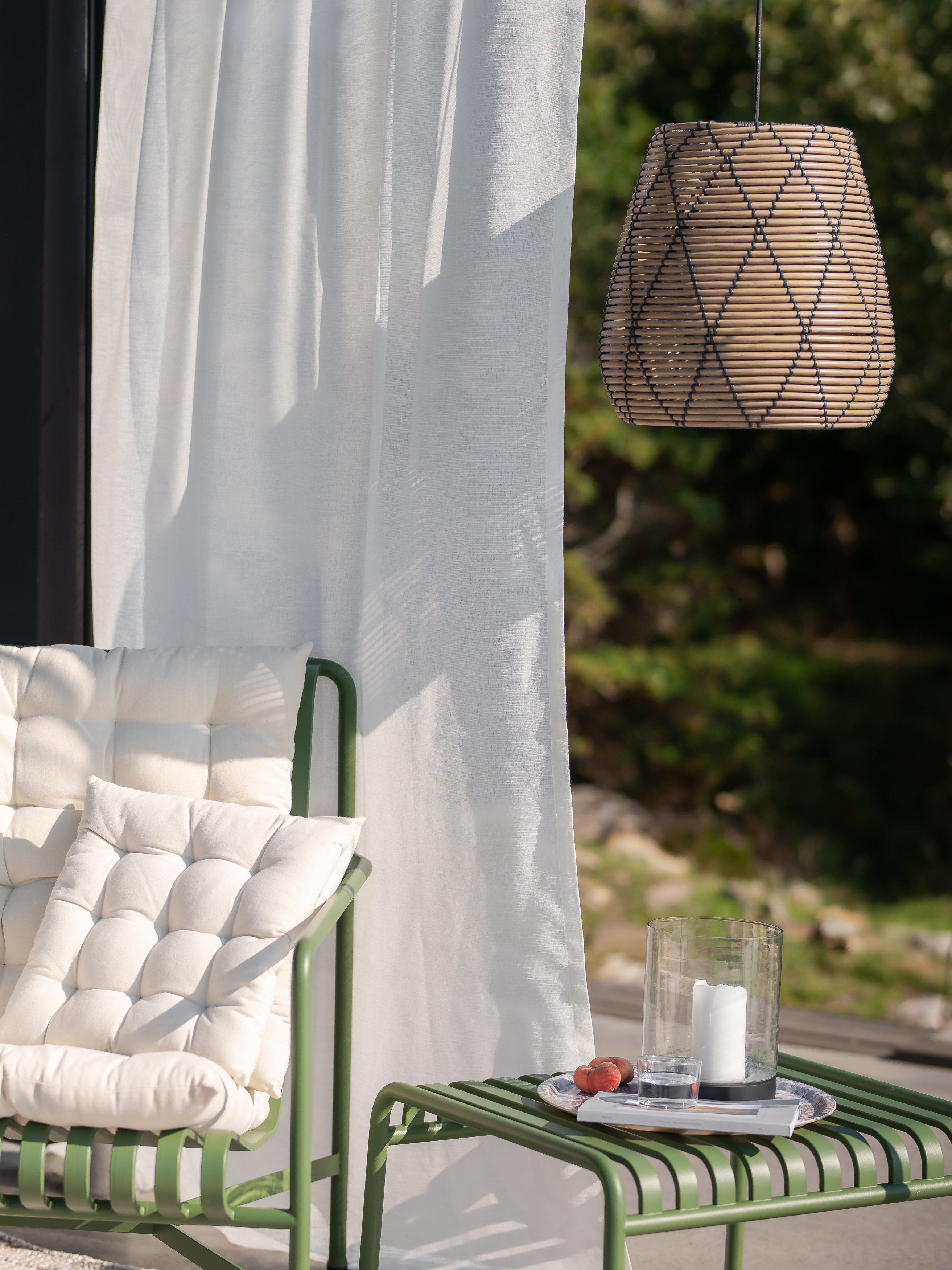 Pr Home Lollo Taklampa/Svart 38 cm, Natur