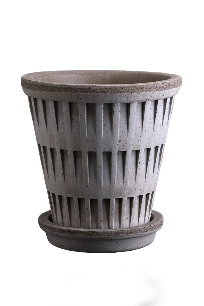 Bergs Potter Pantheon Kruka 18 cm, Grå