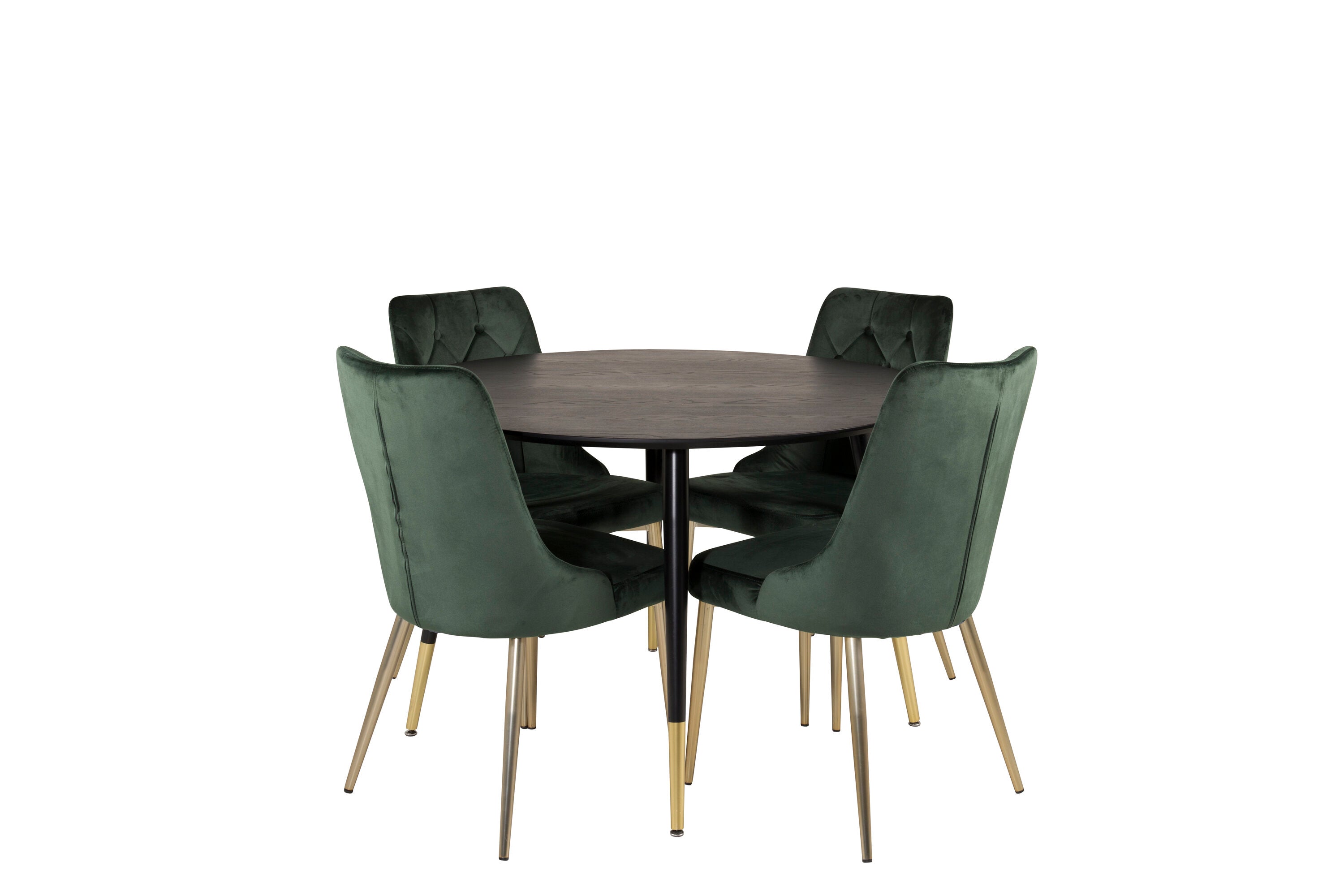 Venture Home Velvet Deluxe Rund Matgrupp