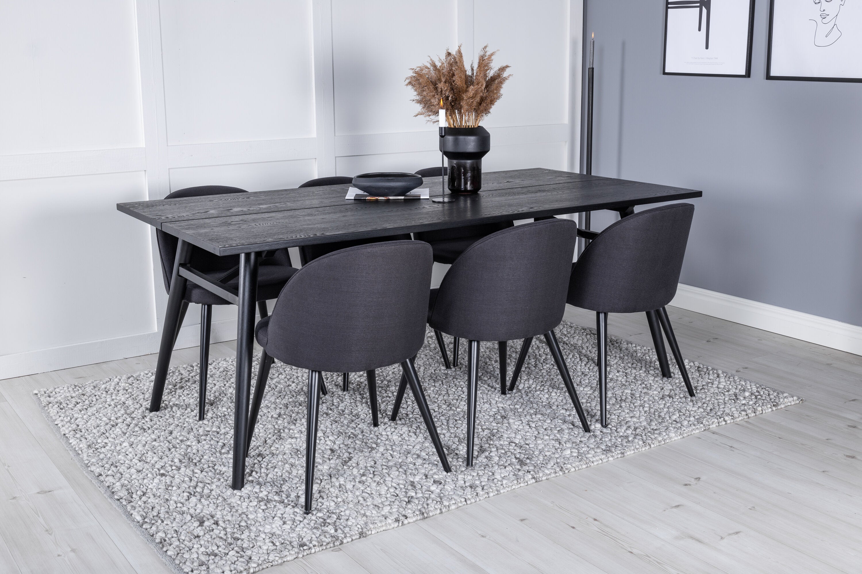 Venture Home Sleek Rektangulär Matgrupp