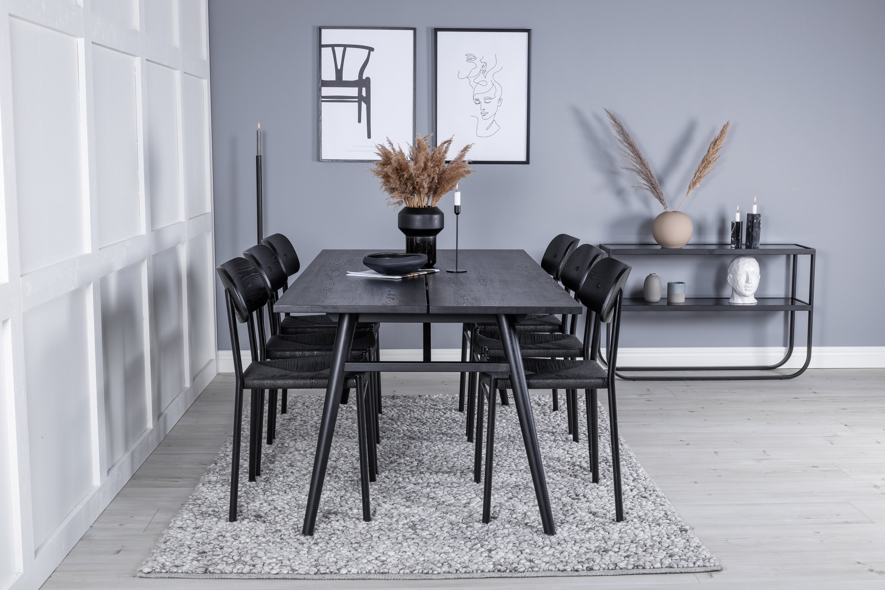 Venture Home Sleek Rektangulär Matgrupp
