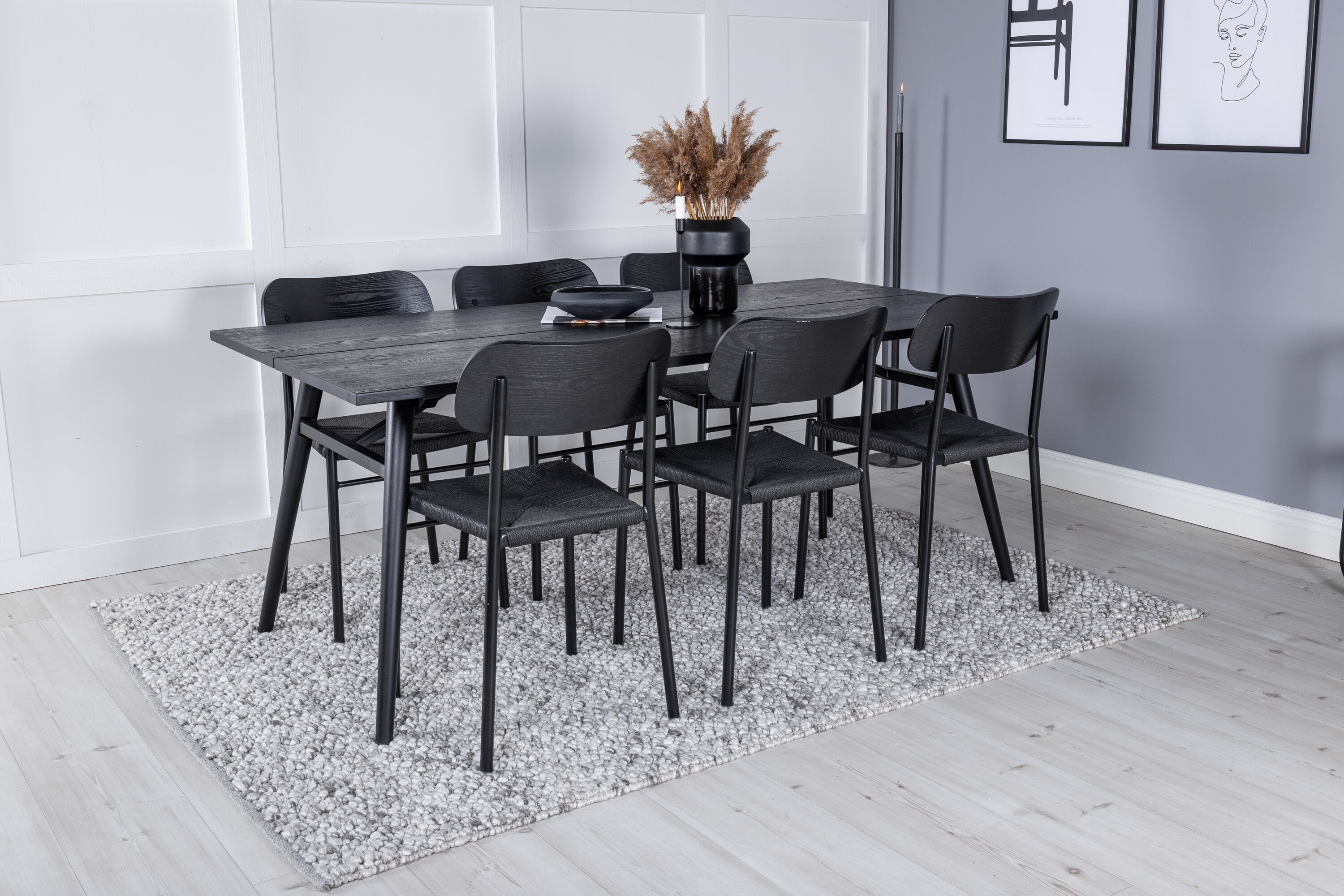 Venture Home Sleek Rektangulär Matgrupp