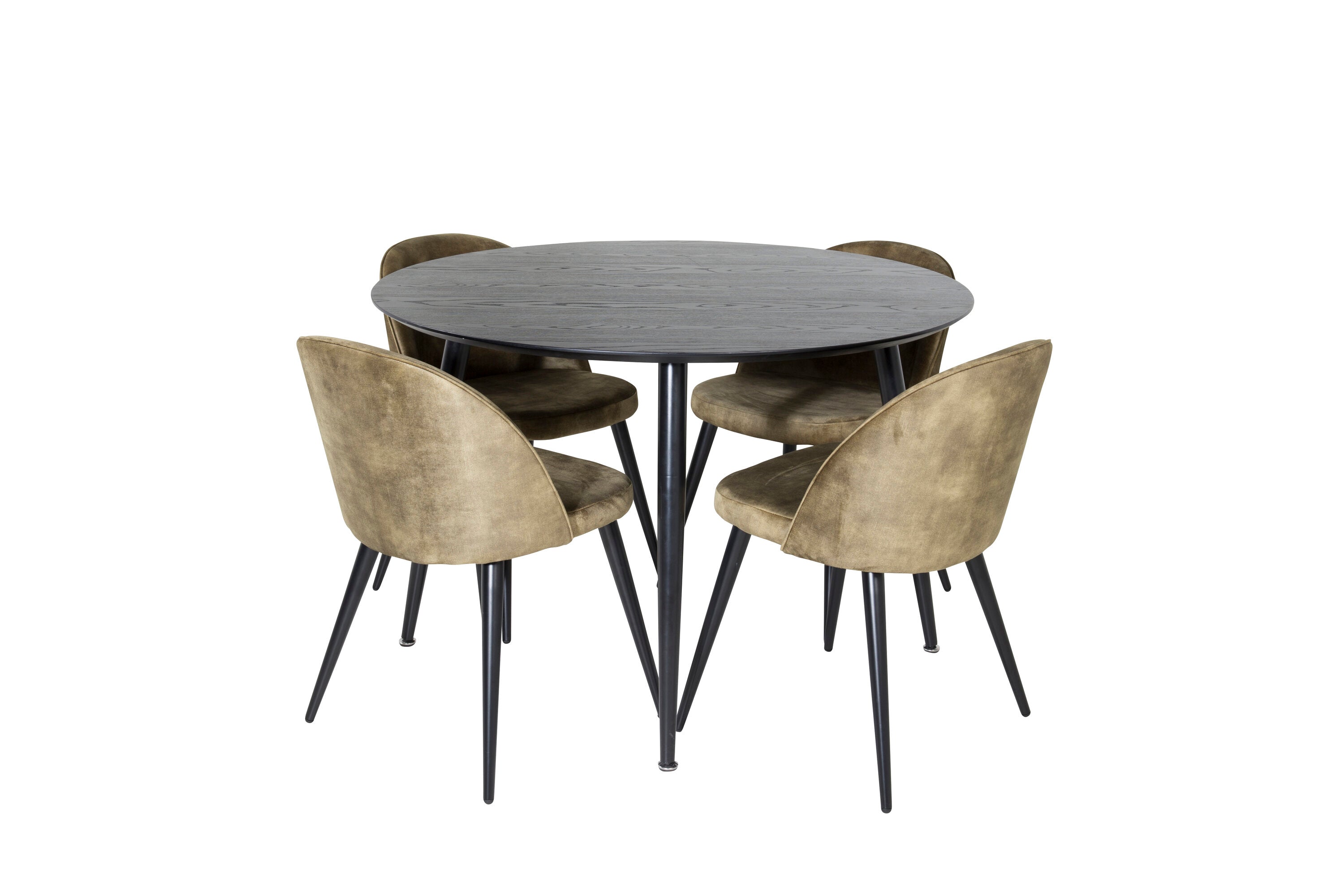 Venture Home Velvet Rund Matgrupp