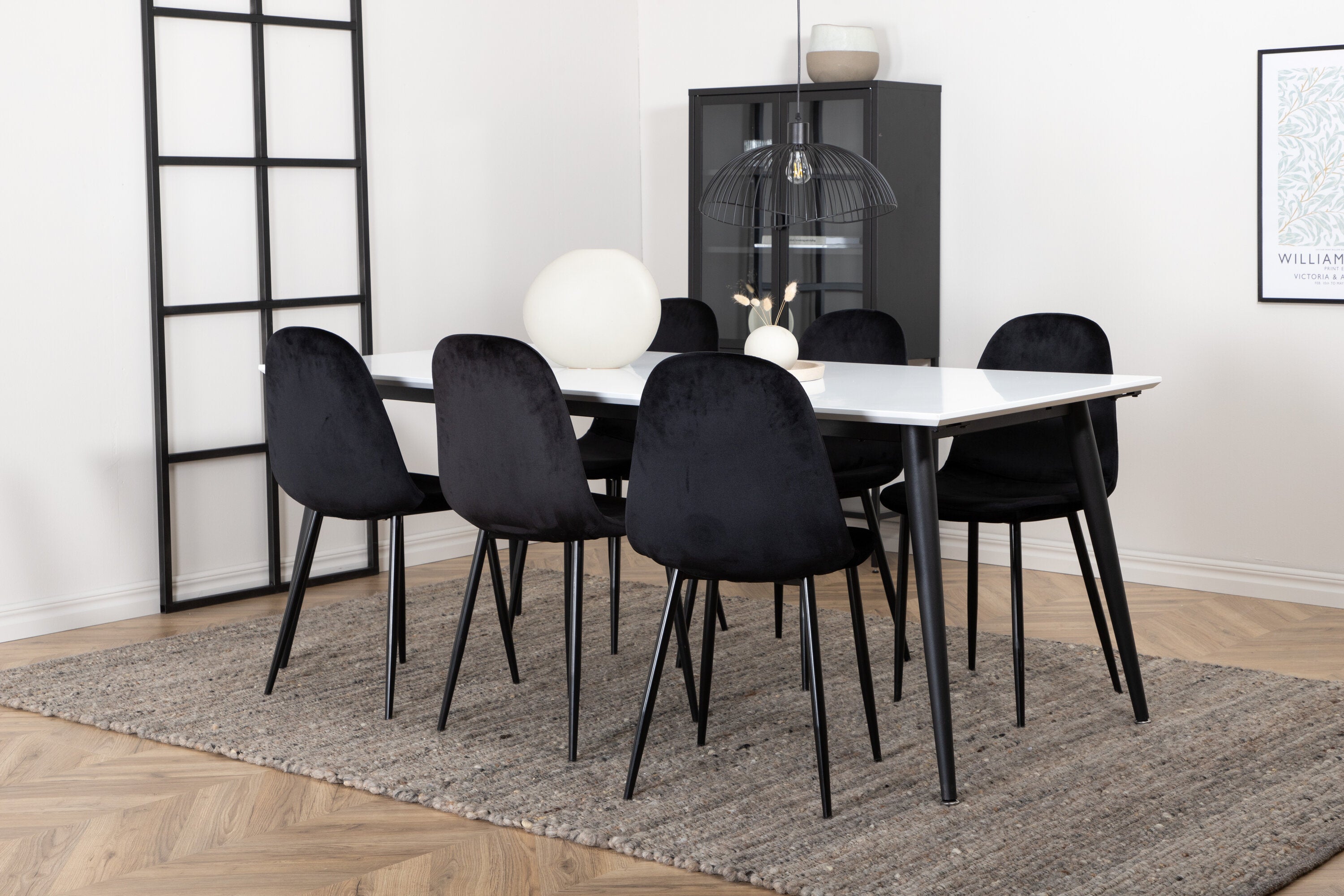 Venture Home Jimmy Rektangulär Matgrupp