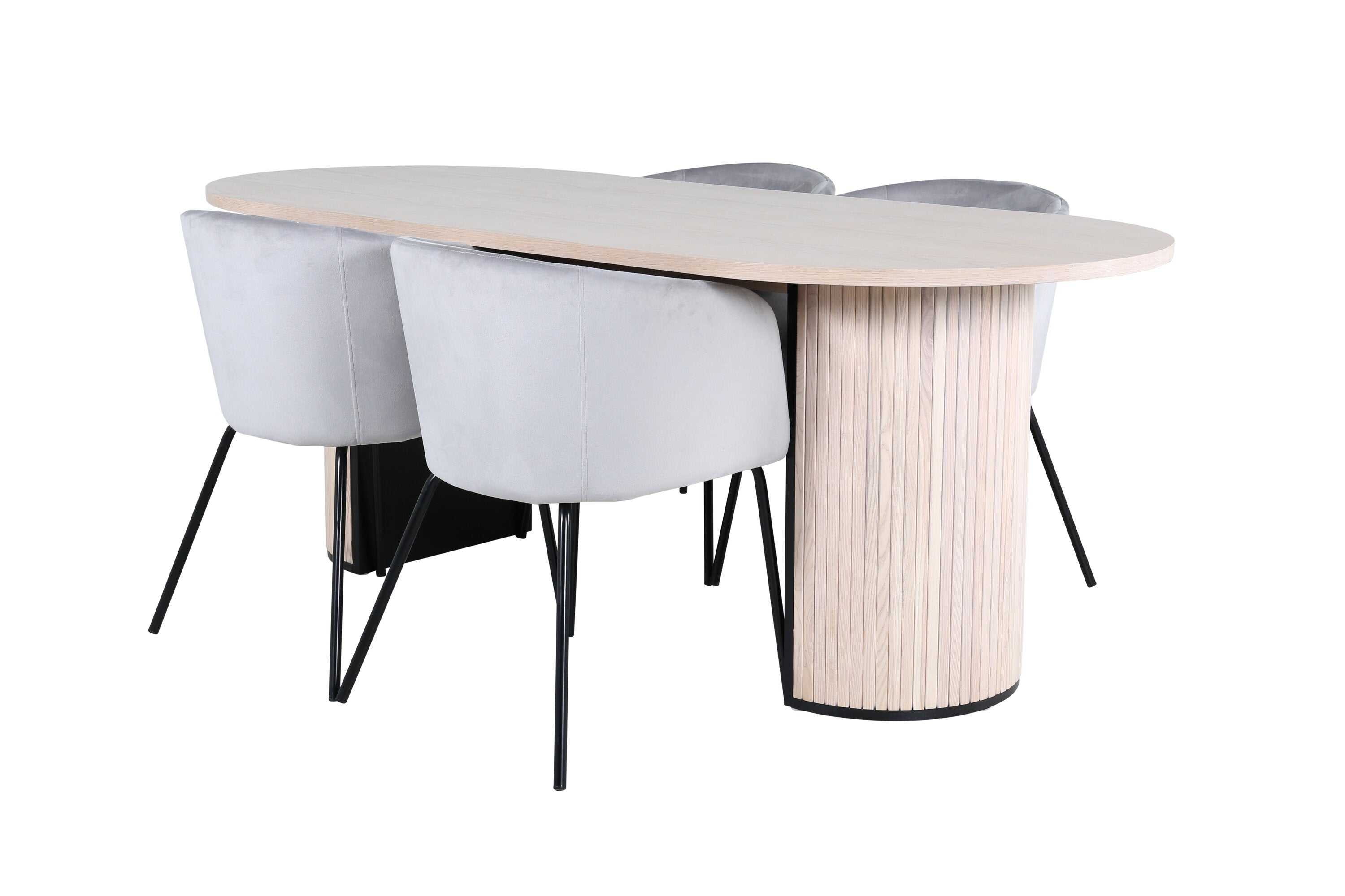 Venture Home Bianca Oval Matgrupp