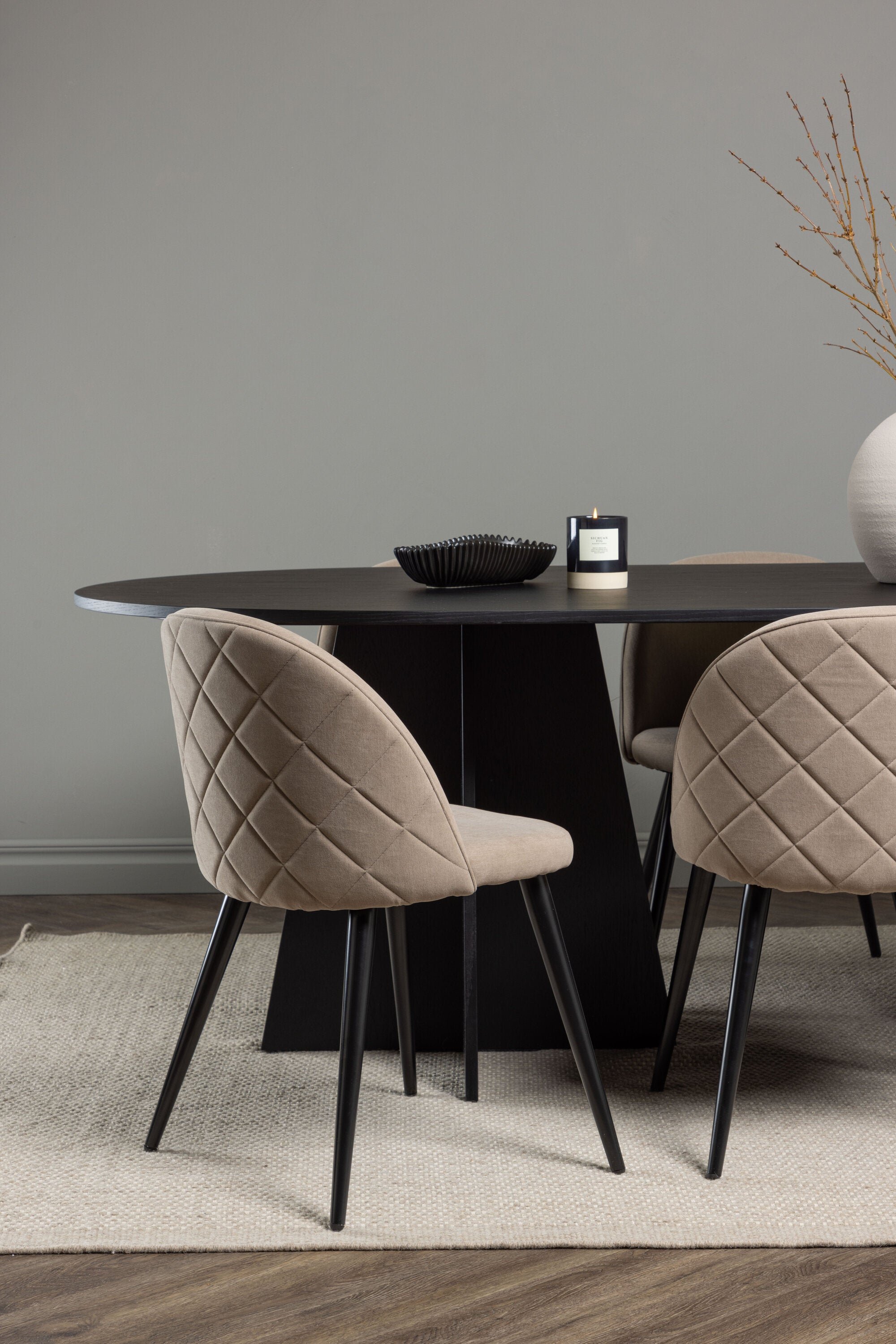 Venture Home Matgrupp Bootcut med stolarna Velvet