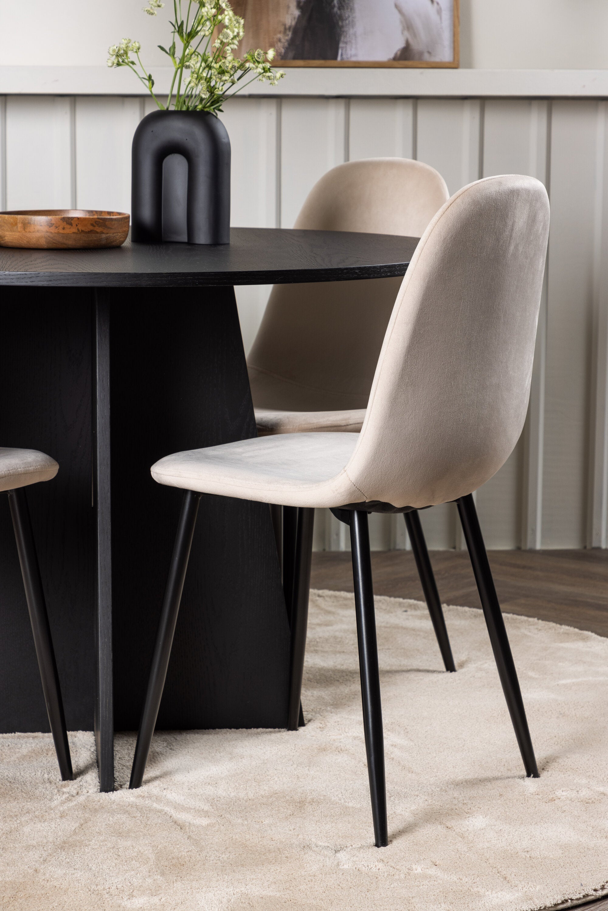 Venture Home Matgrupp Bootcut med 4st matstolar Polar