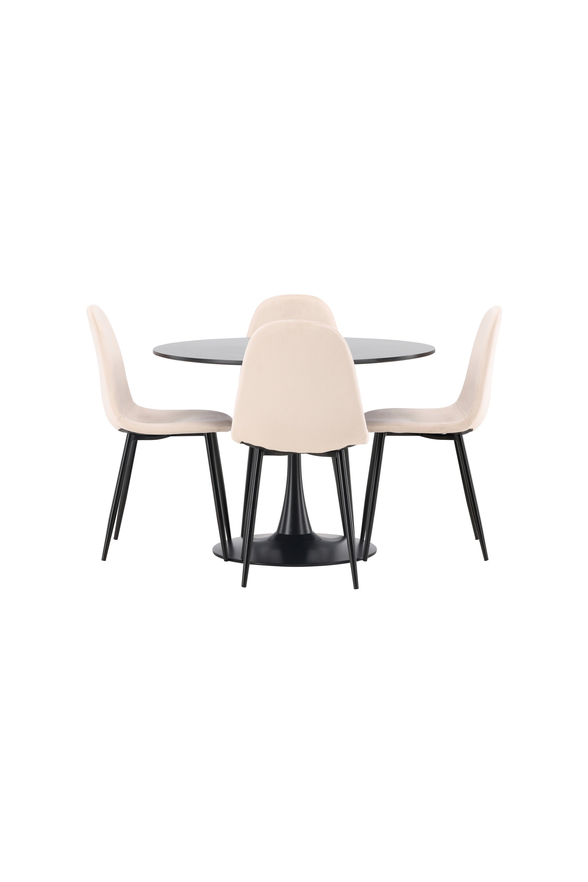 Venture Home Matgrupp Glade med 4st matstolar Polar
