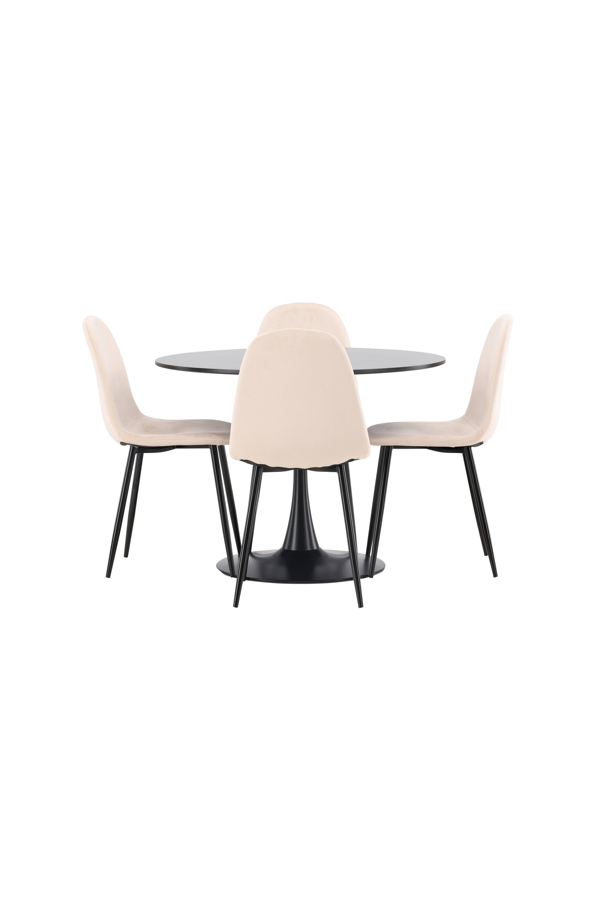 Venture Home Matgrupp Glade med 4st matstolar Polar