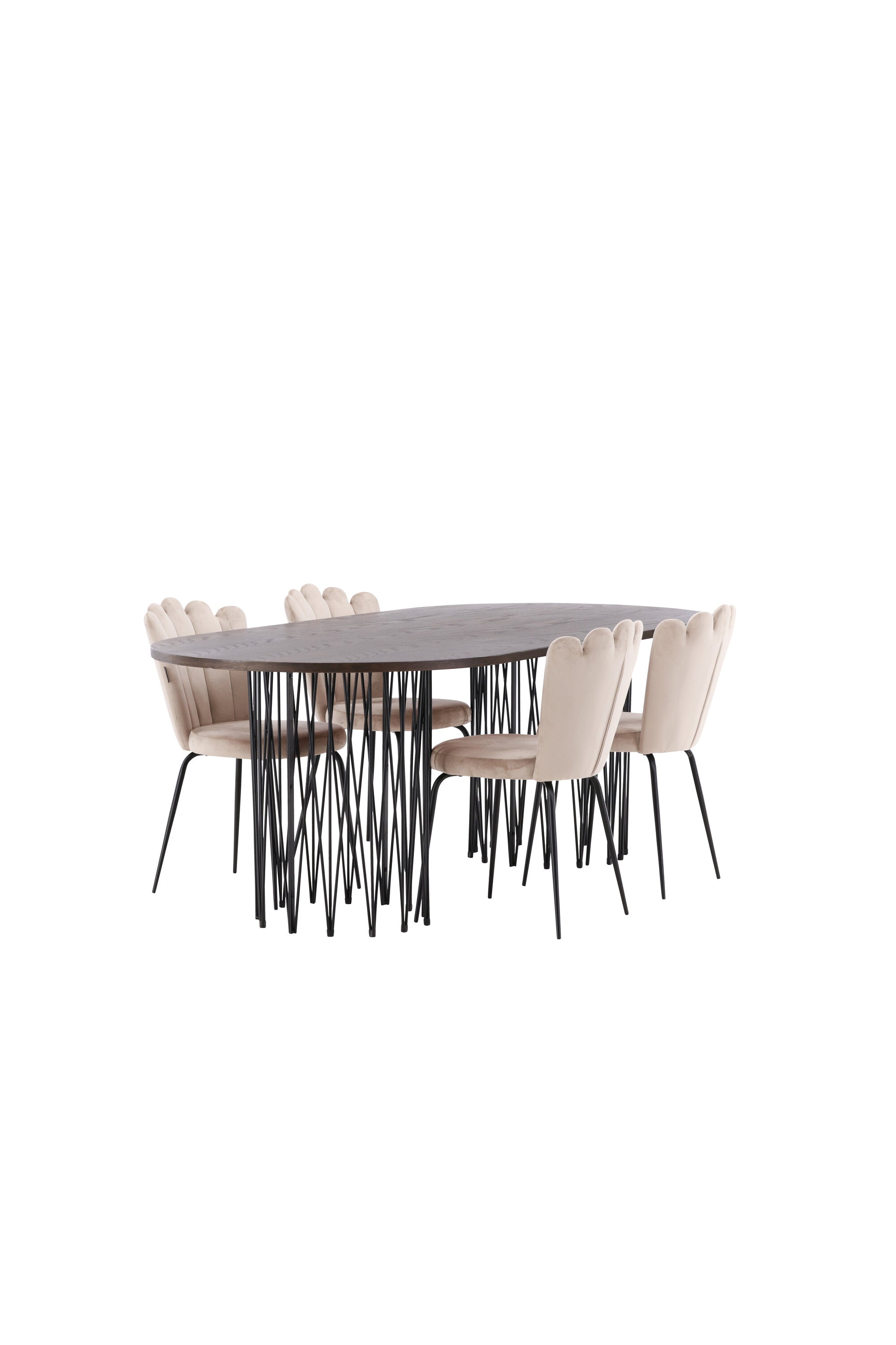 Venture Home Stone Oval Matgrupp