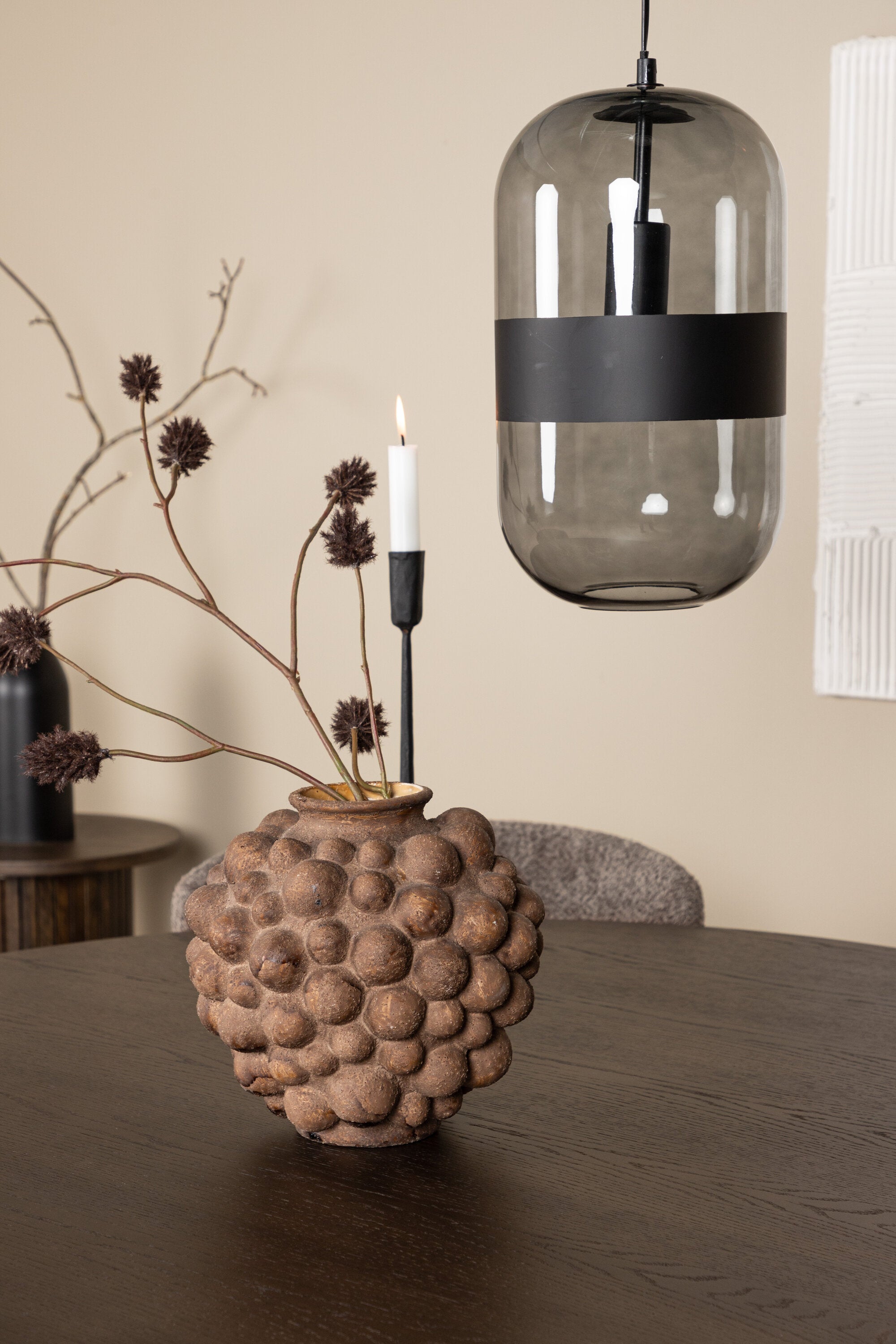 Venture Home Stone Rund Matgrupp