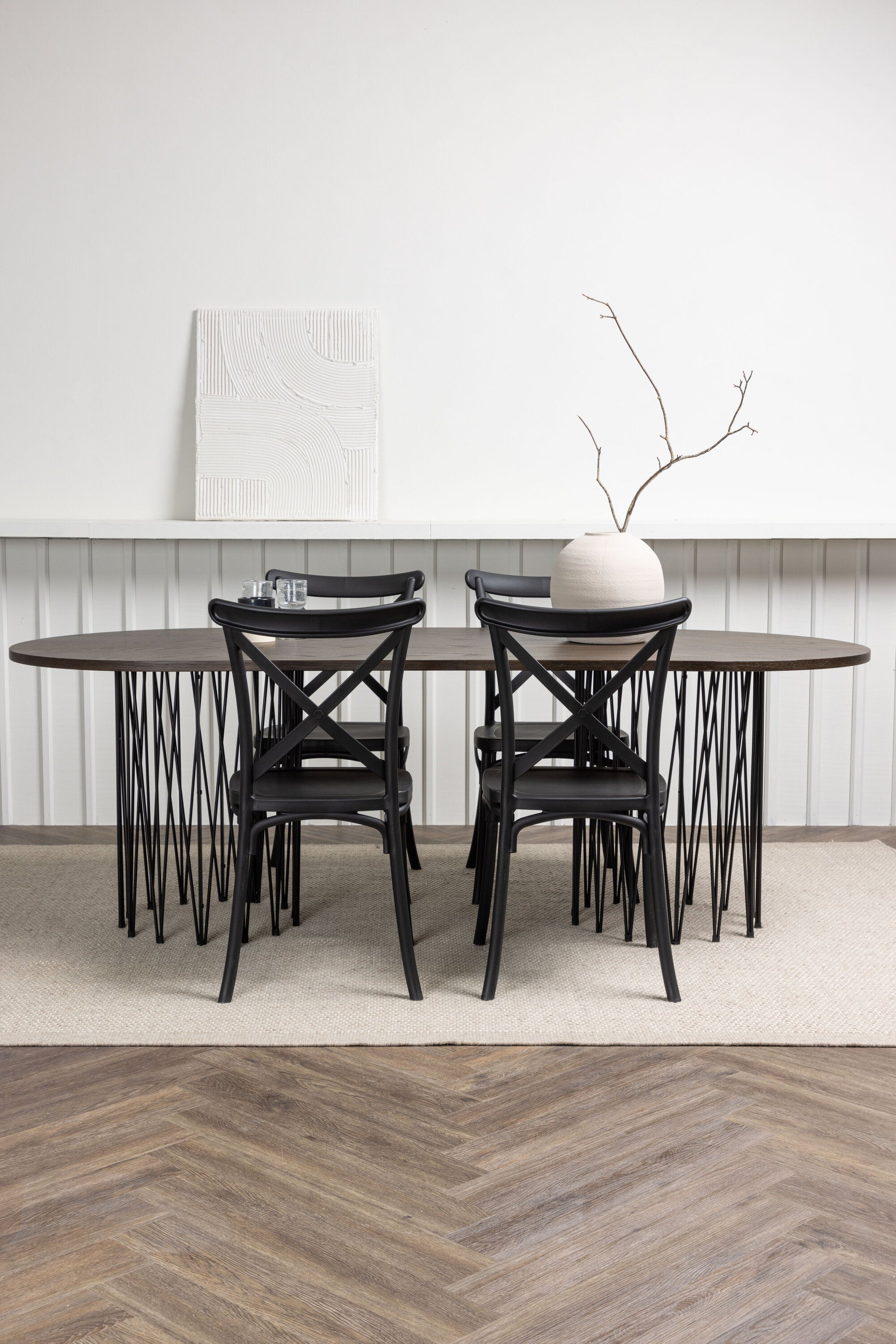 Venture Home Matgrupp Stone med stolarna Crosett