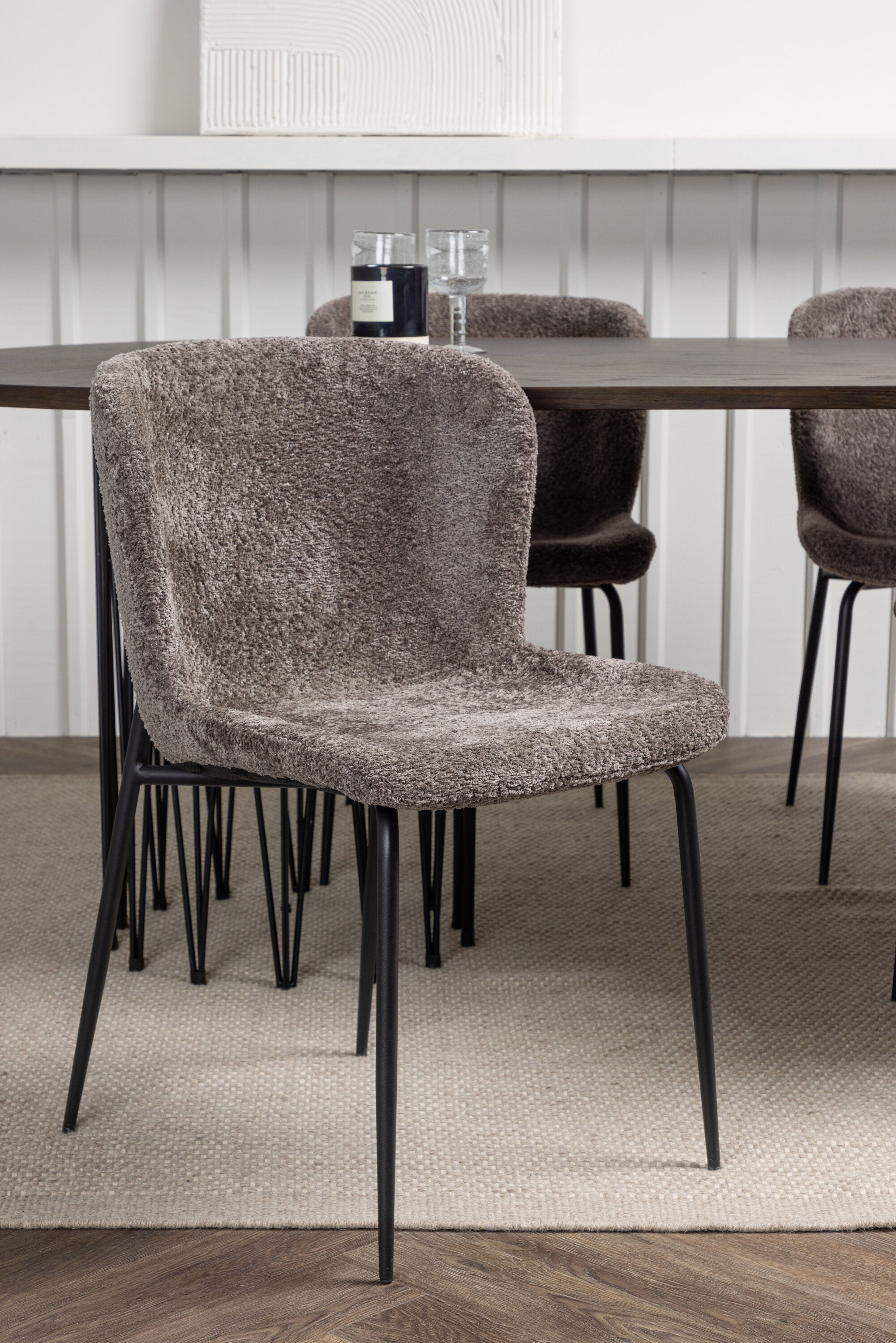 Venture Home Matgrupp Stone med stolarna Modesto