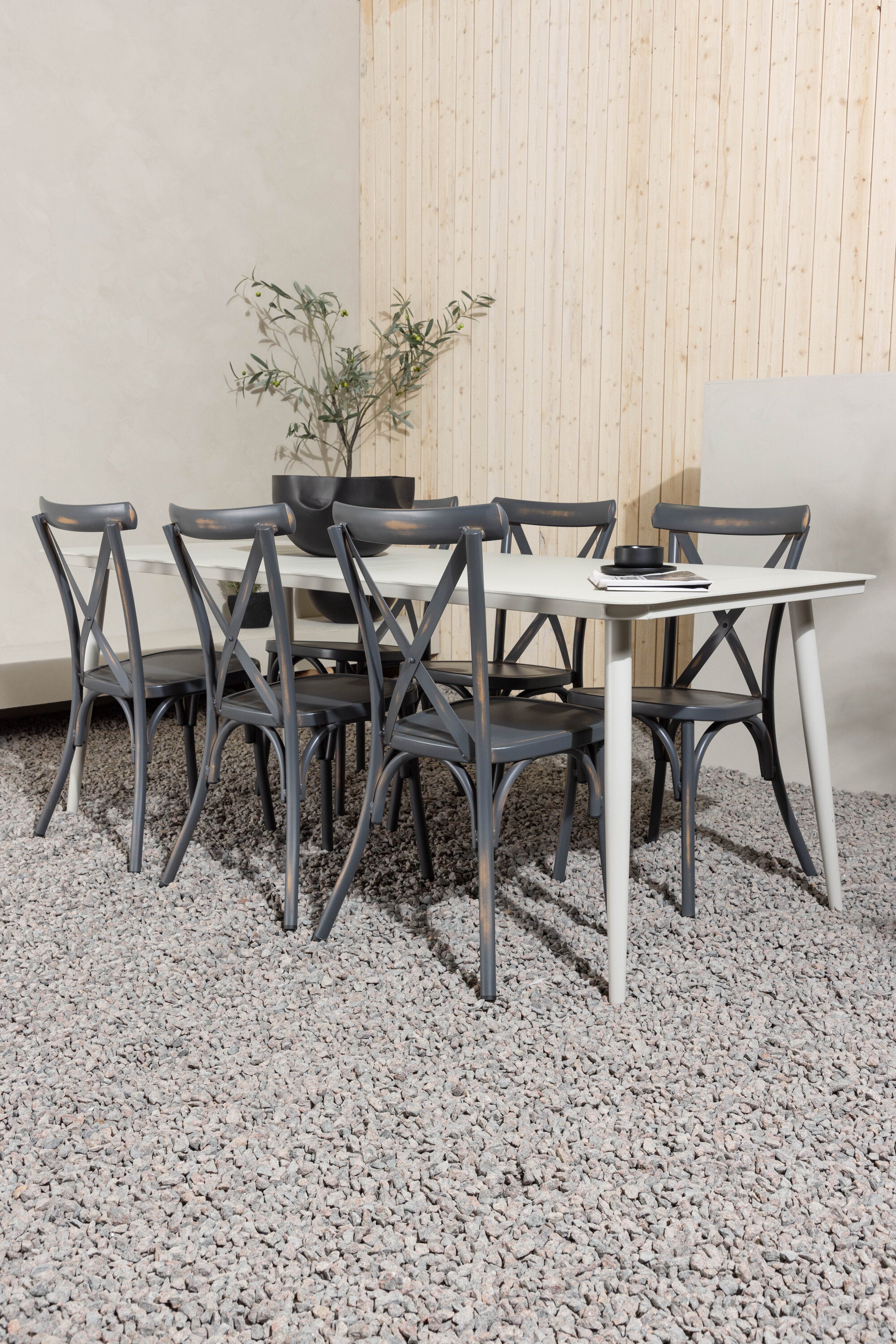 Venture Home Lina Matgrupp Med 6 Peking Stolar