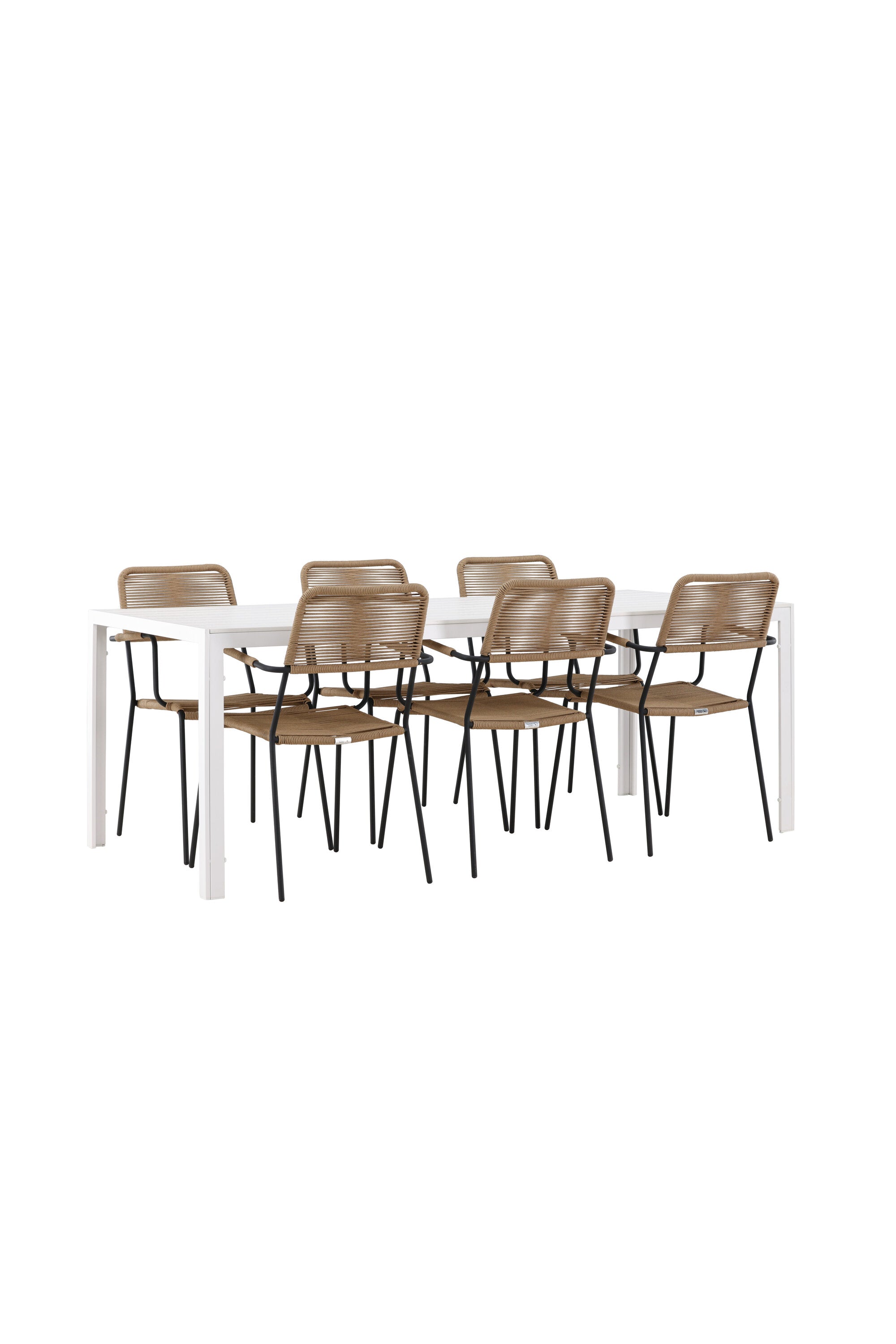 Venture Home Break Matgrupp Med 6 Lindos Stolar