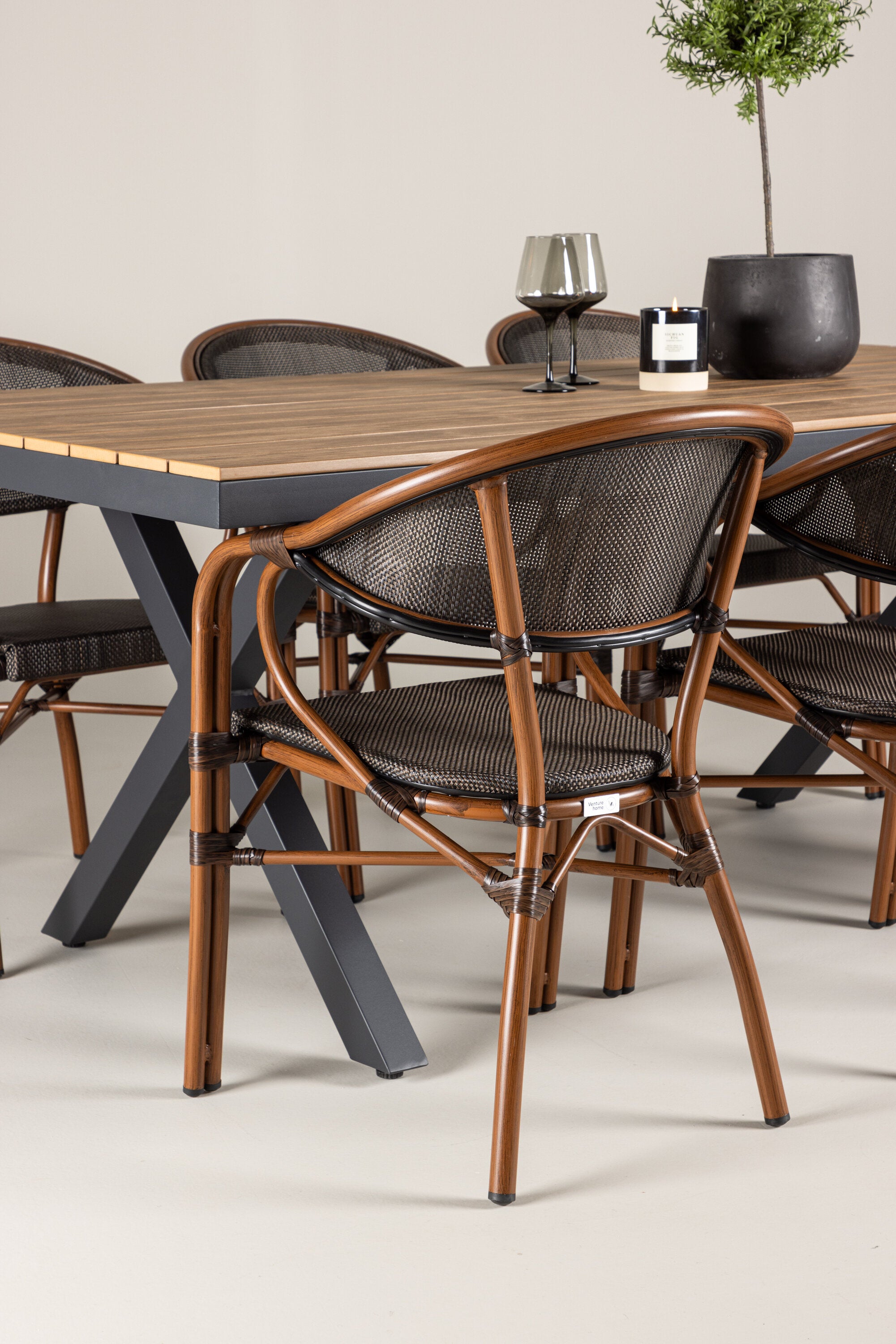 Venture Home Garcia Matgrupp Med 6 Vila Stolar