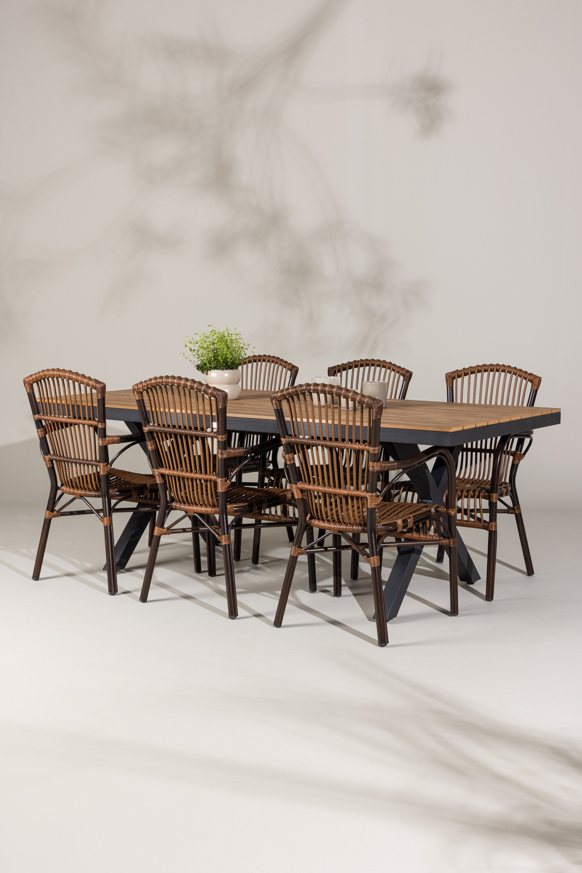 Venture Home Garcia Matgrupp Med 6 Galera Stolar