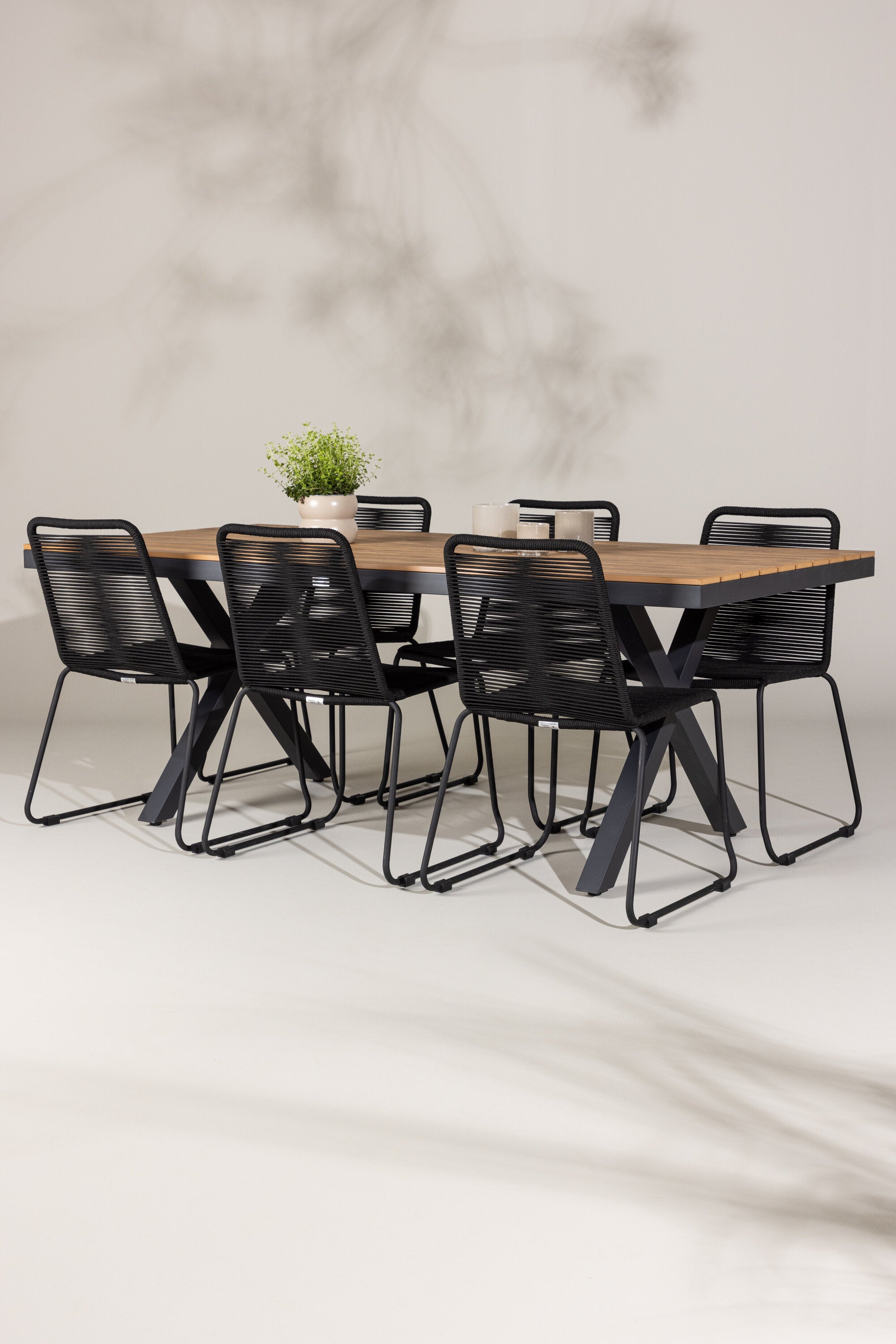 Venture Home Garcia Matgrupp Med 6 Lindos Stolar