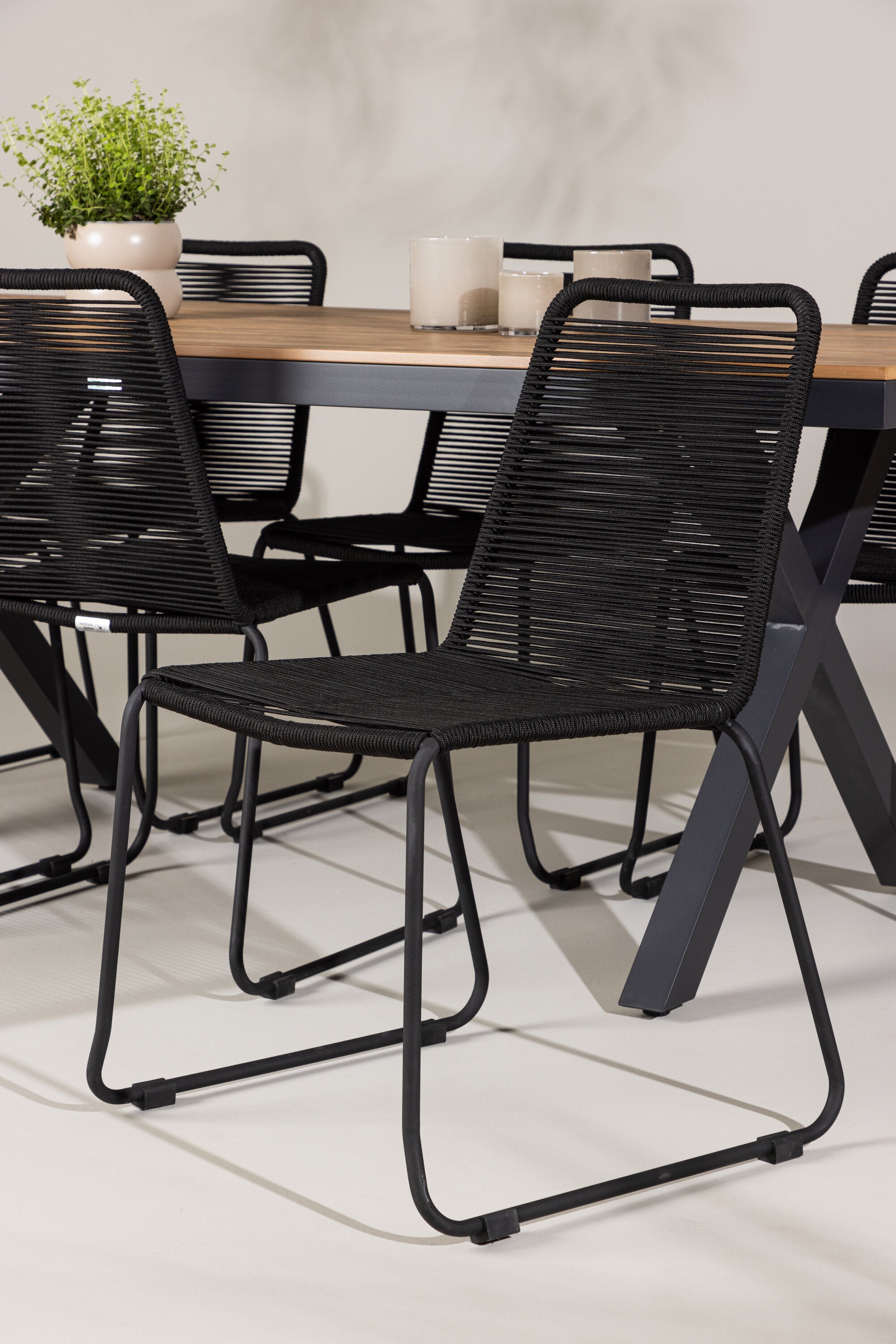 Venture Home Garcia Matgrupp Med 6 Lindos Stolar
