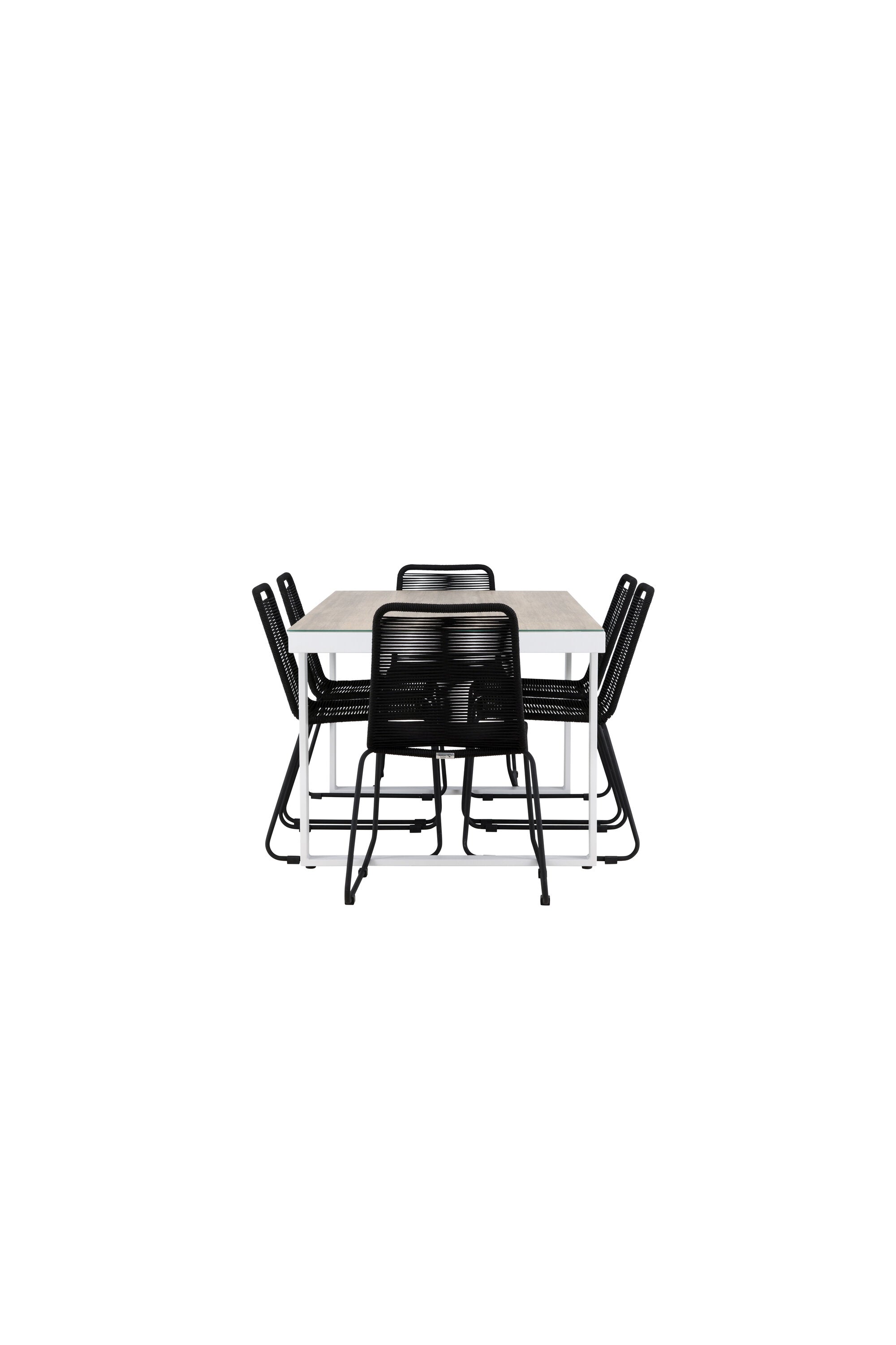 Venture Home Merlo Matgrupp Med 6 Lindos Stolar