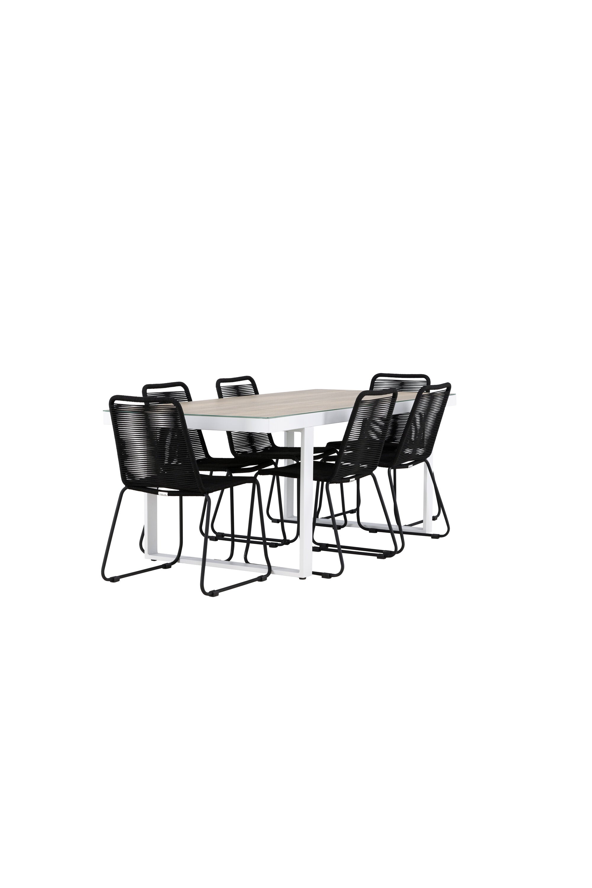 Venture Home Merlo Matgrupp Med 6 Lindos Stolar