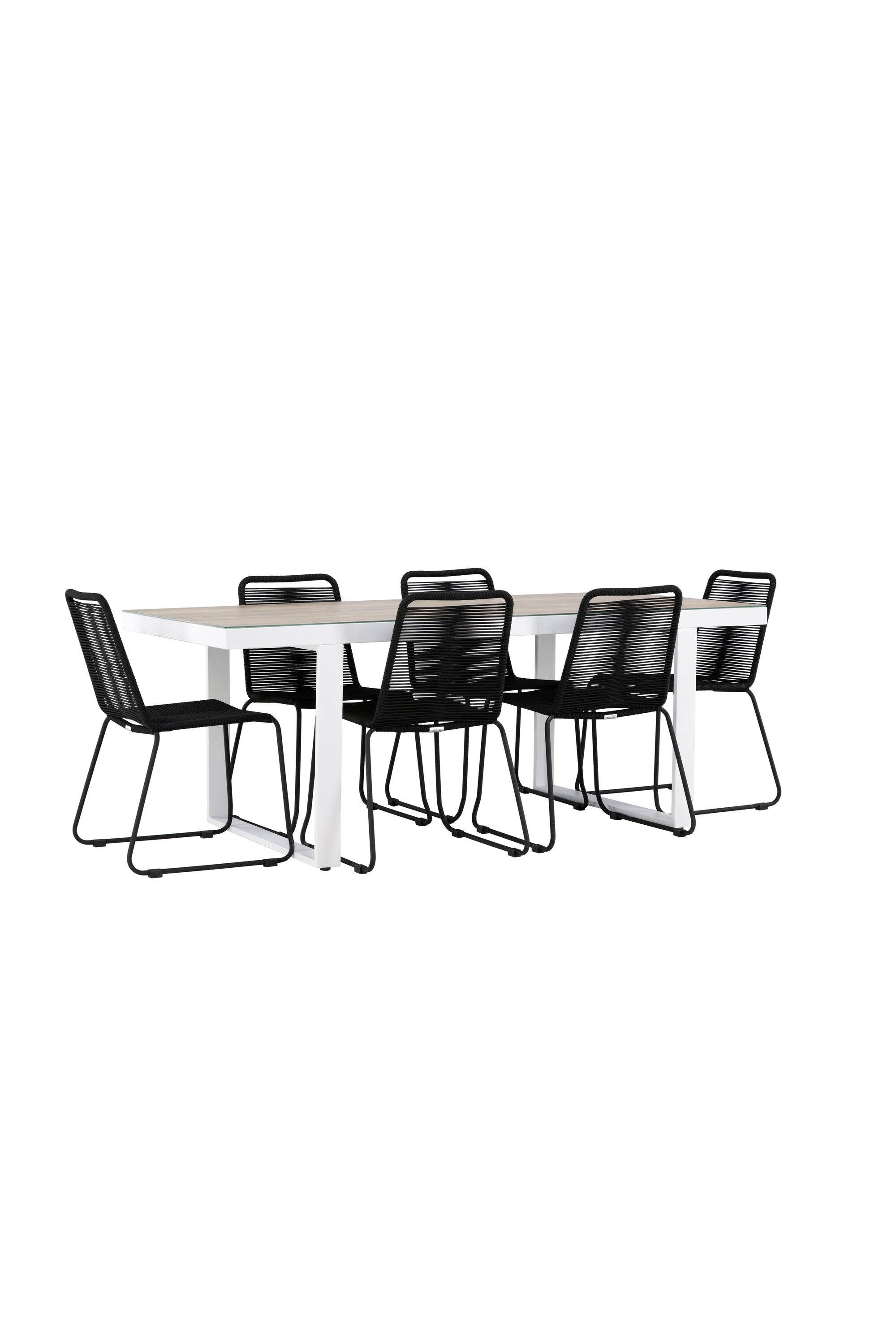 Venture Home Merlo Matgrupp Med 6 Lindos Stolar