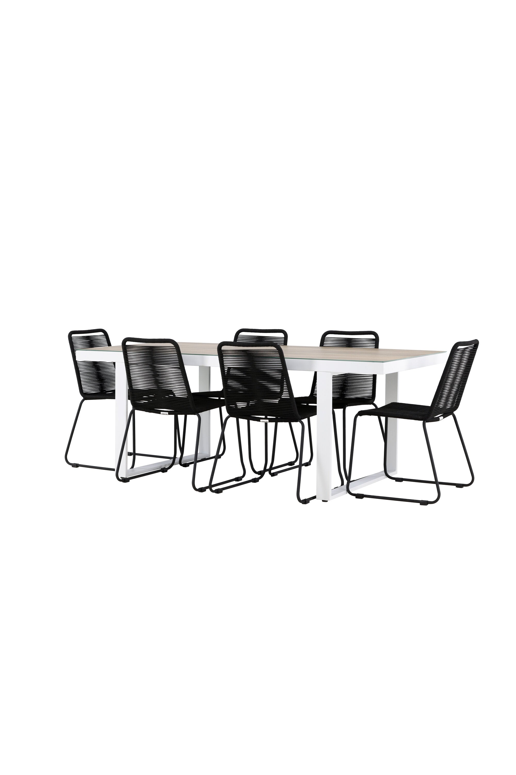 Venture Home Merlo Matgrupp Med 6 Lindos Stolar