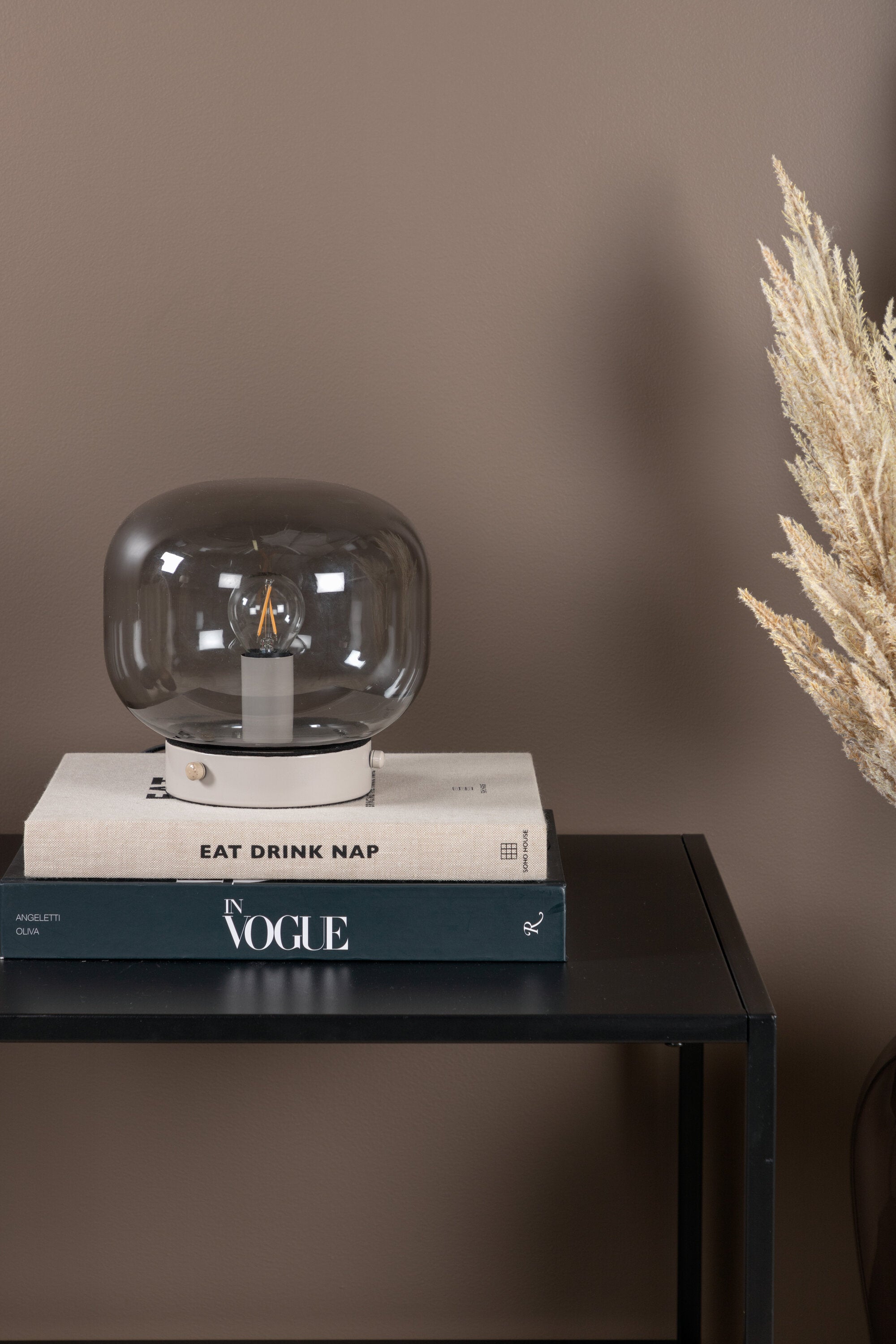 Venture Home Bollonelie Bordslampa Beige/Svart
