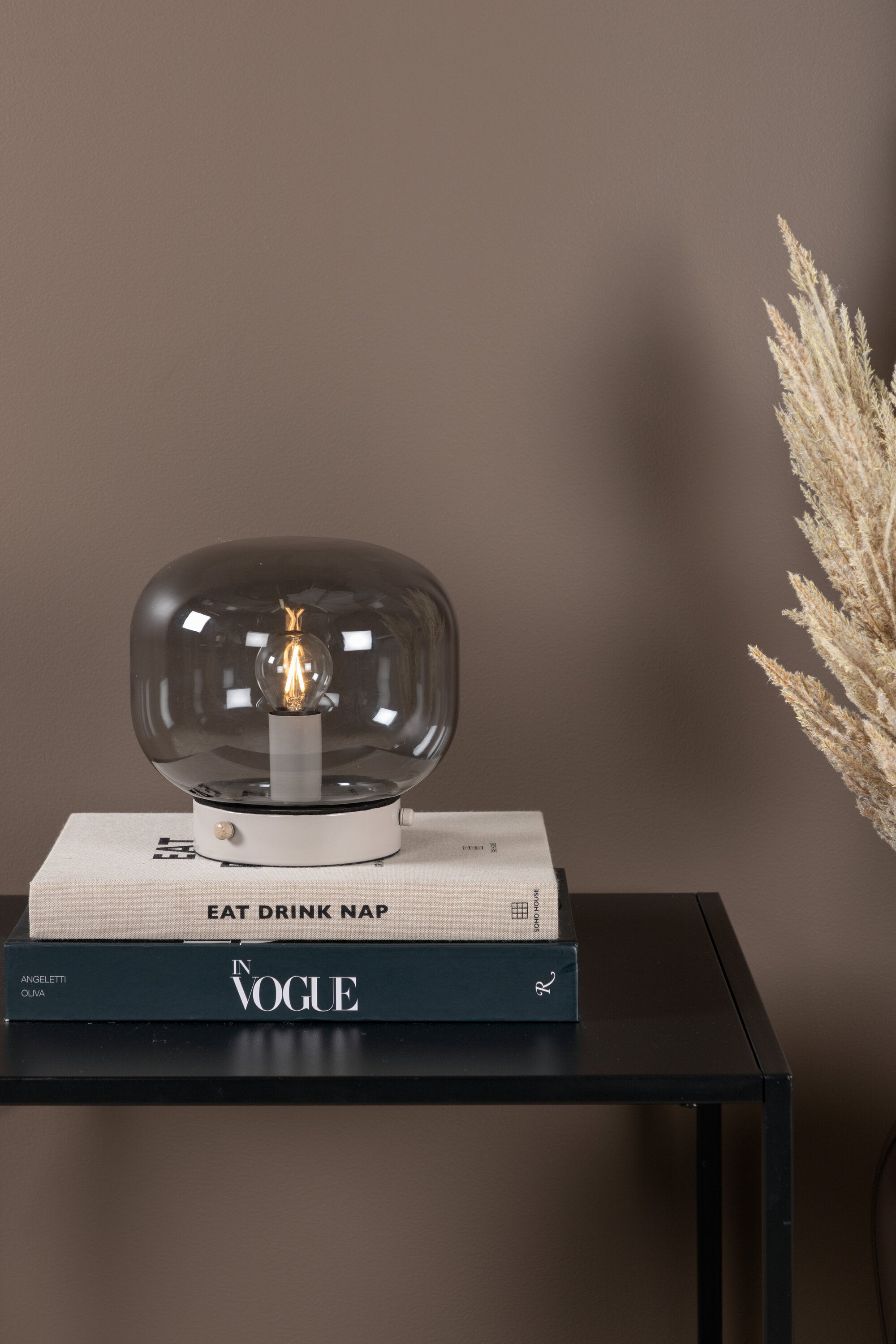 Venture Home Bollonelie Bordslampa Beige/Svart