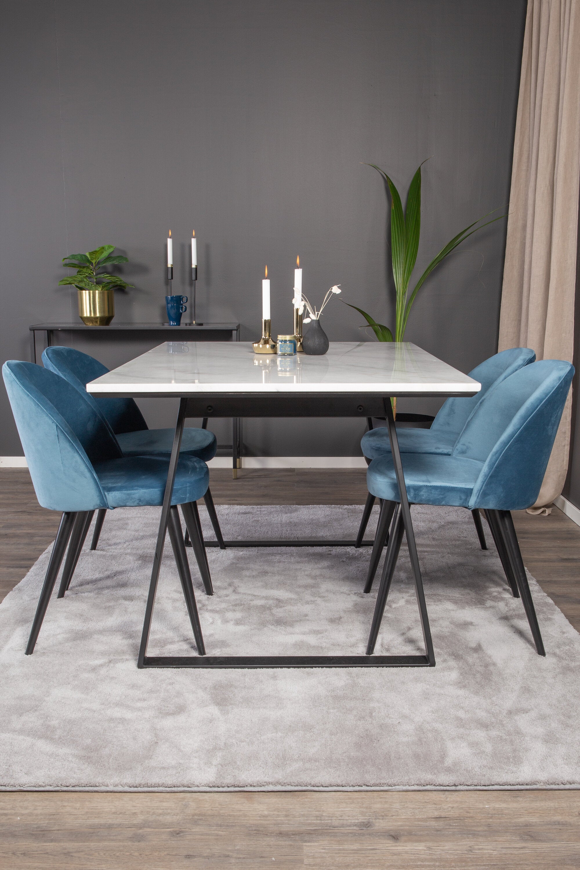 Venture Home Estelle Rektangulär Matgrupp