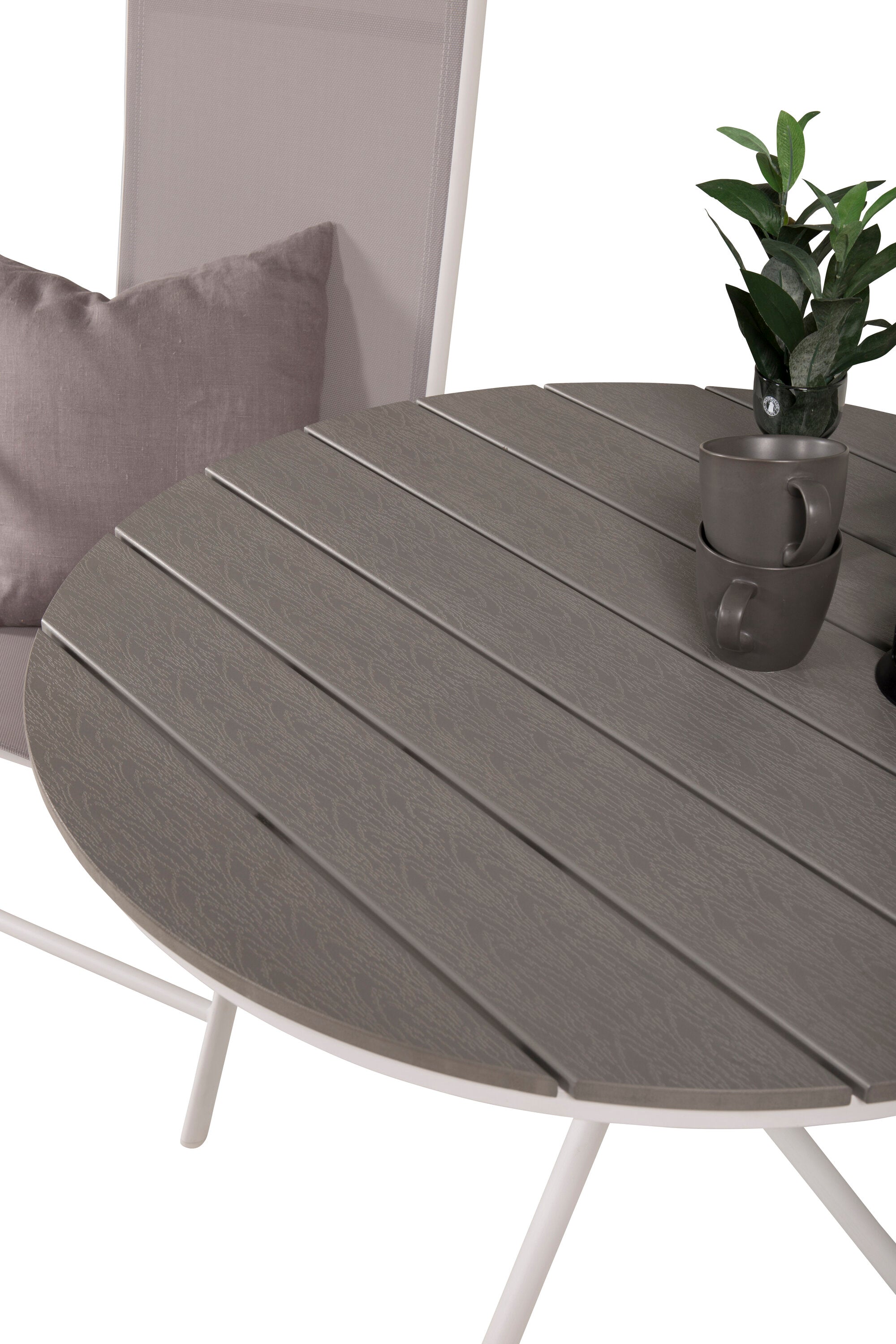 Venture Home Parma Matgrupp Ø90 cm Med 2 Break Stolar