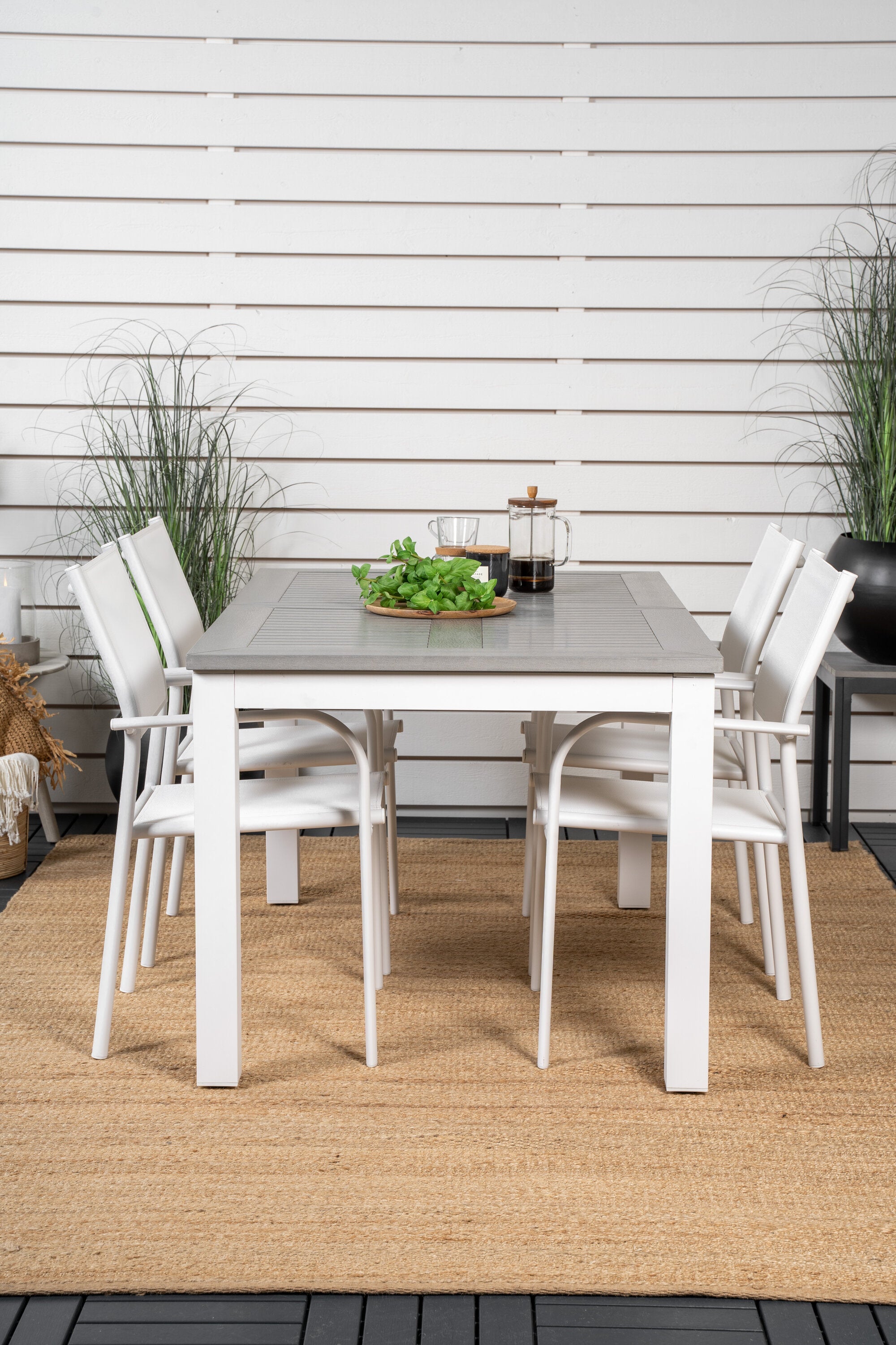 Venture Home Matgrupp Albany Med 4 Santorini Stolar