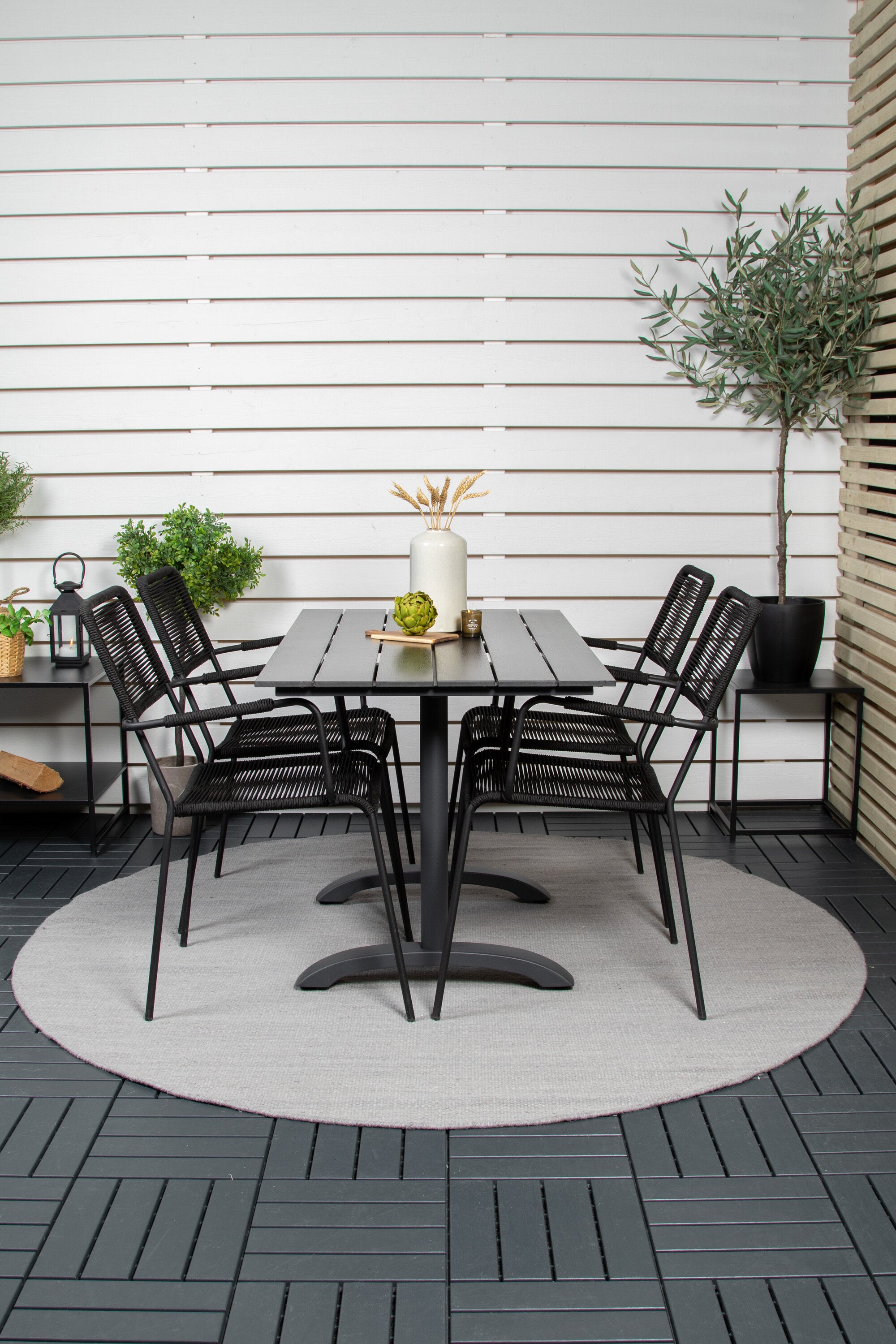 Venture Home Matgrupp Denver Med 4 Lindos Stolar