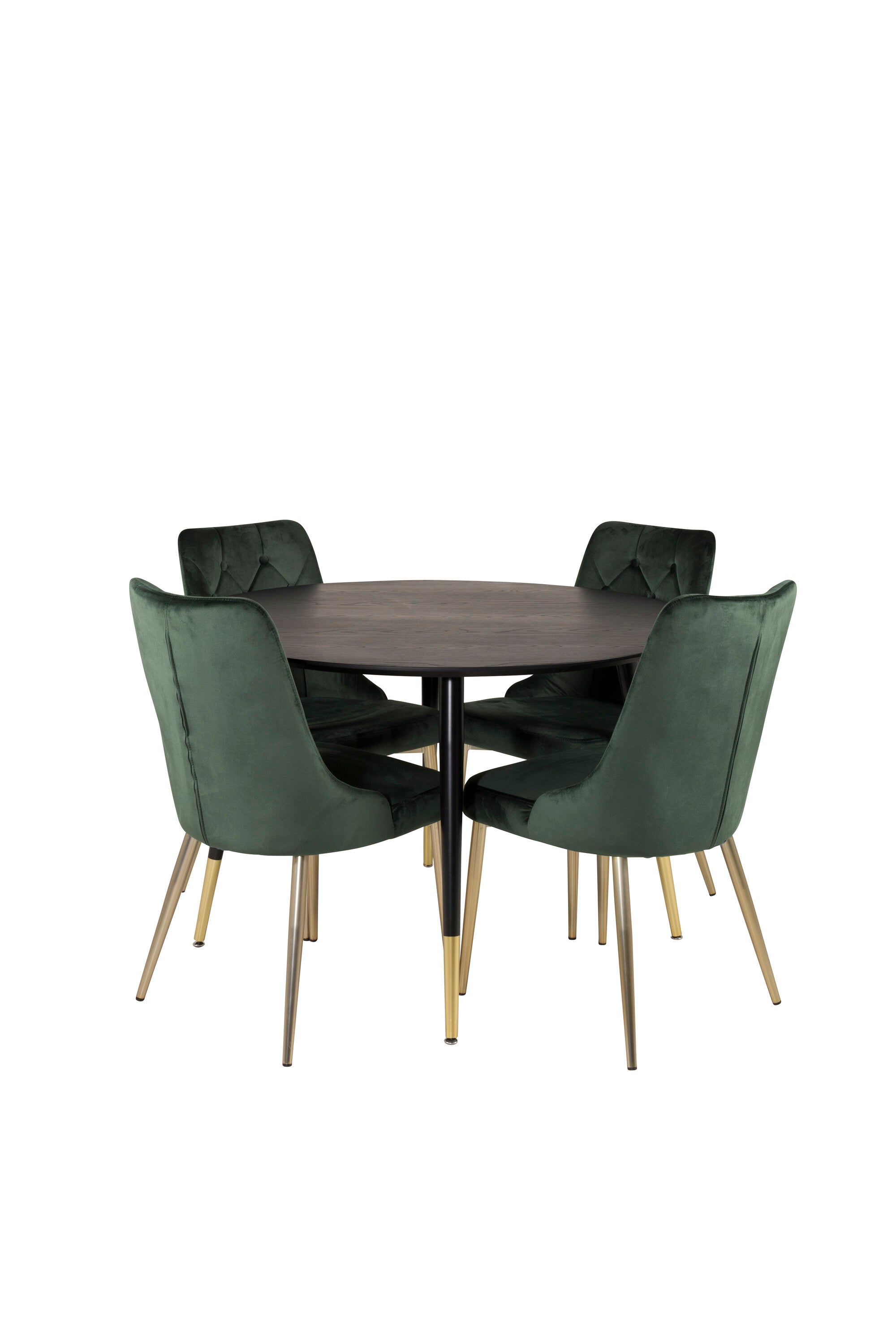 Venture Home Velvet Deluxe Rund Matgrupp