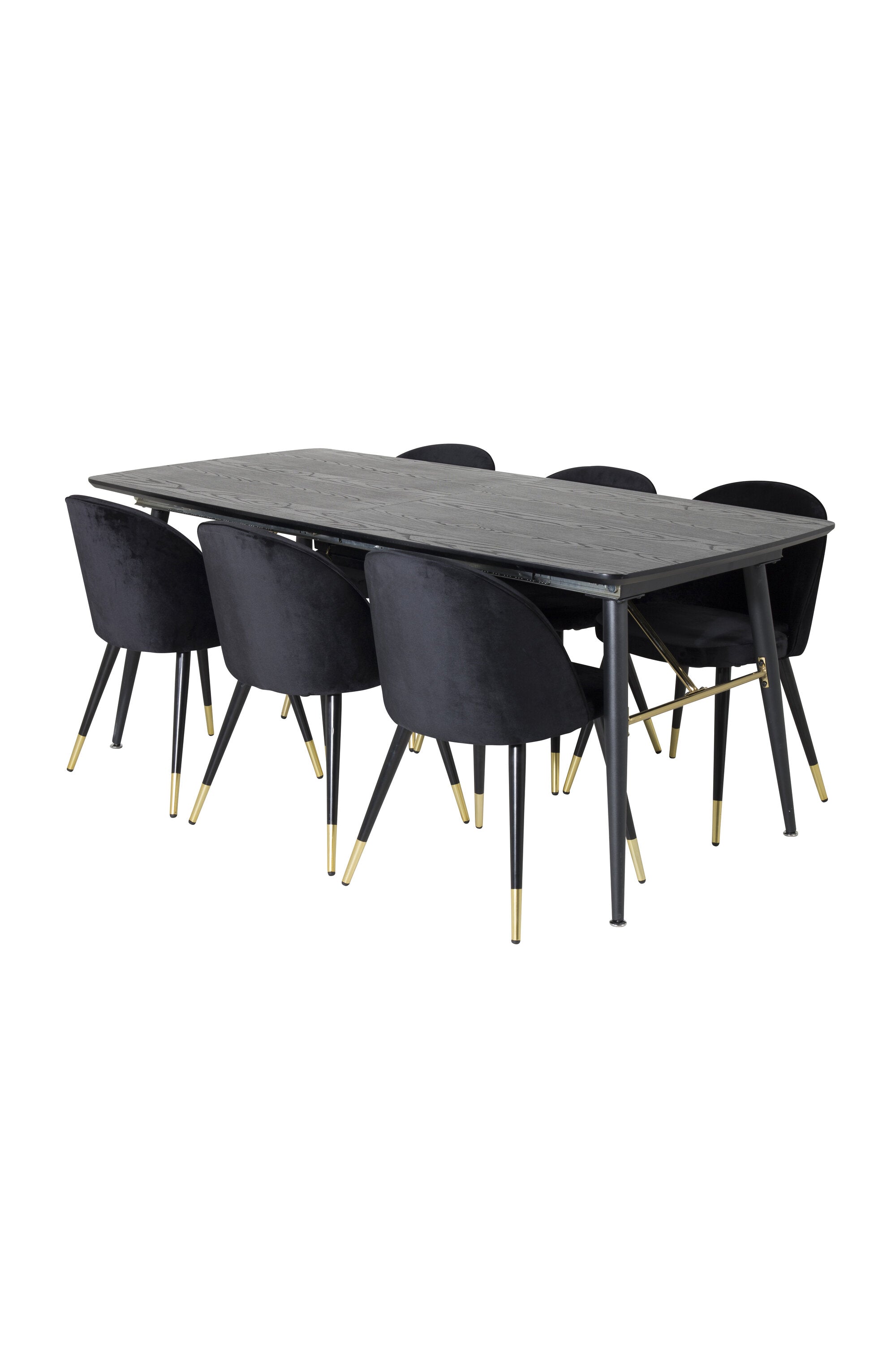 Venture Home Gold Rektangulär Matgrupp