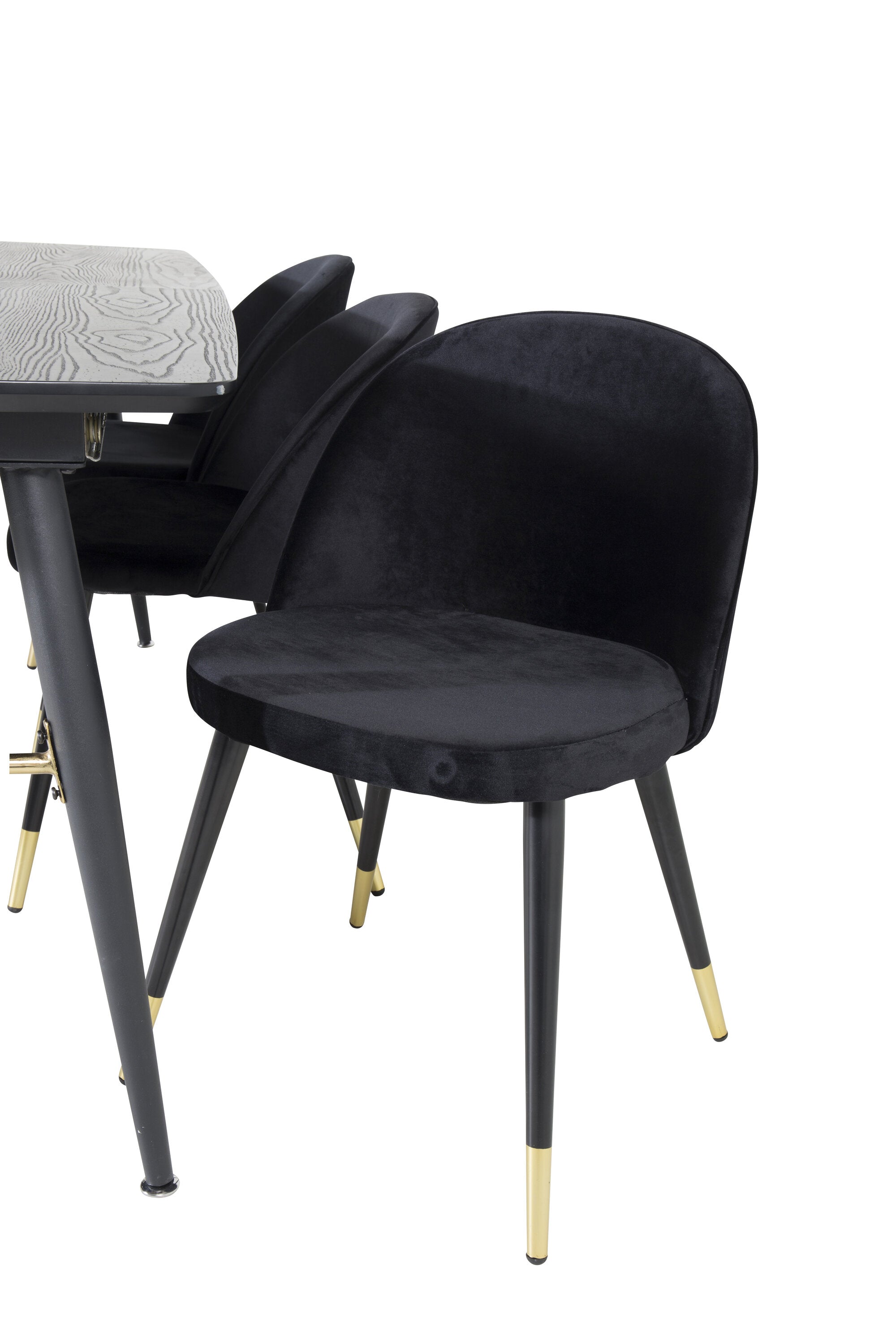 Venture Home Gold Rektangulär Matgrupp