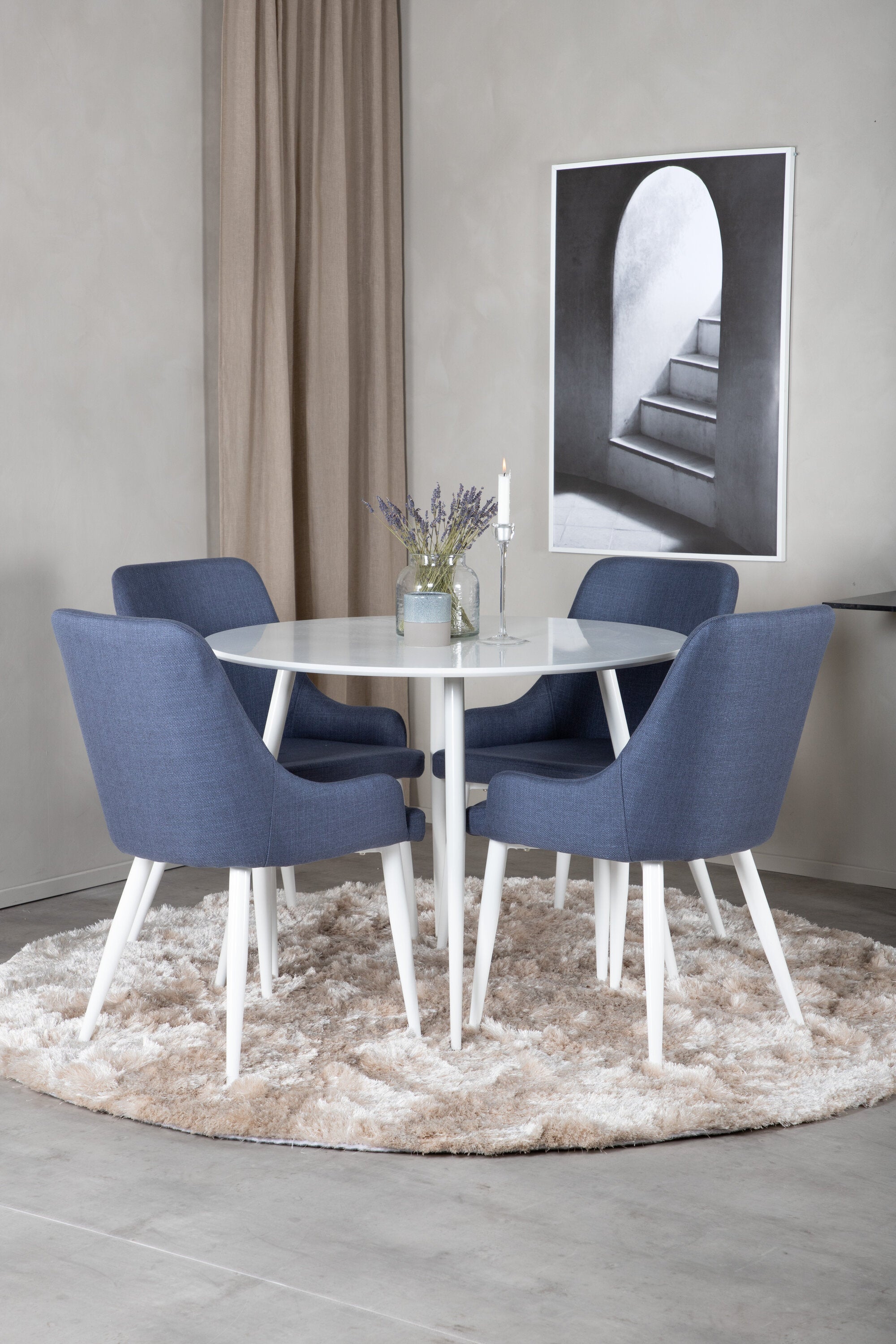 Venture Home Plaza Rund Matgrupp