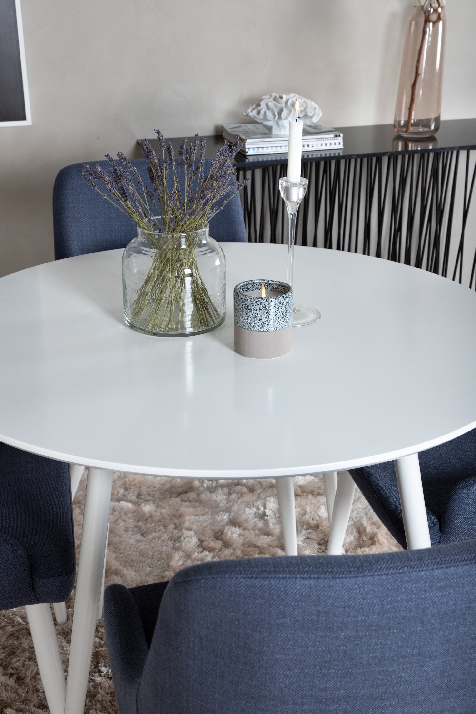 Venture Home Plaza Rund Matgrupp
