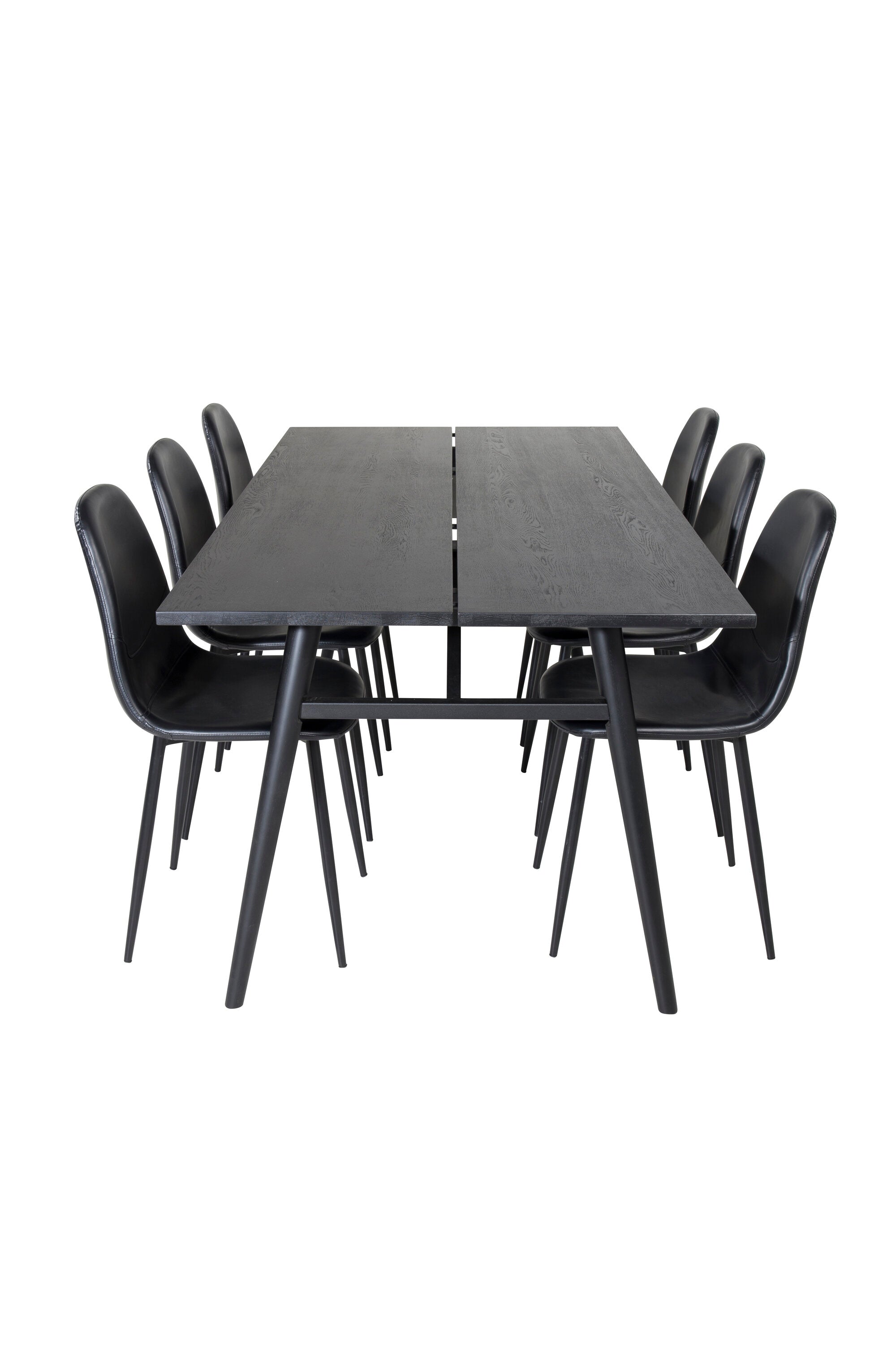 Venture Home Sleek Rektangulär Matgrupp med Polar Stolar
