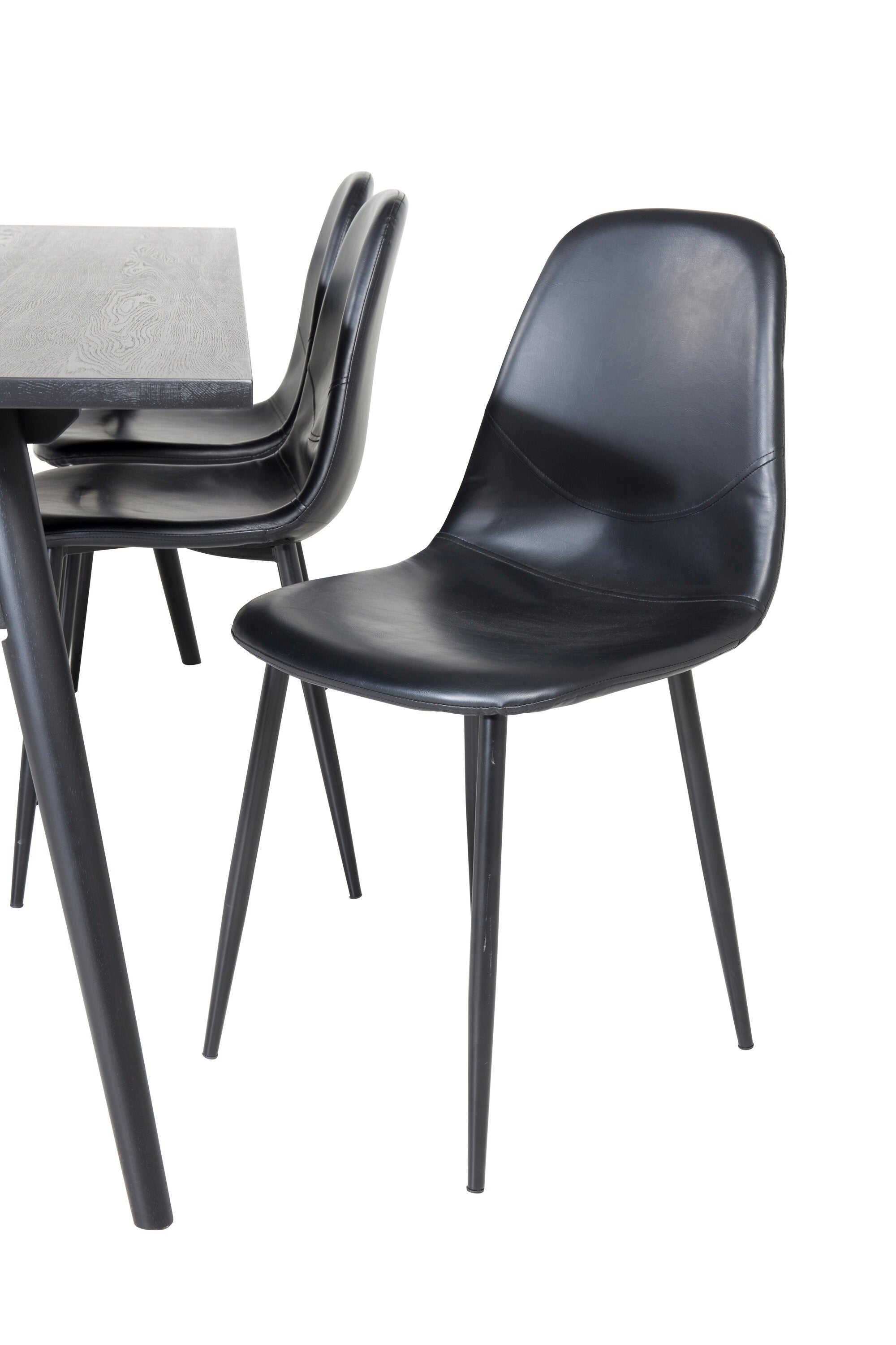 Venture Home Sleek Rektangulär Matgrupp med Polar Stolar