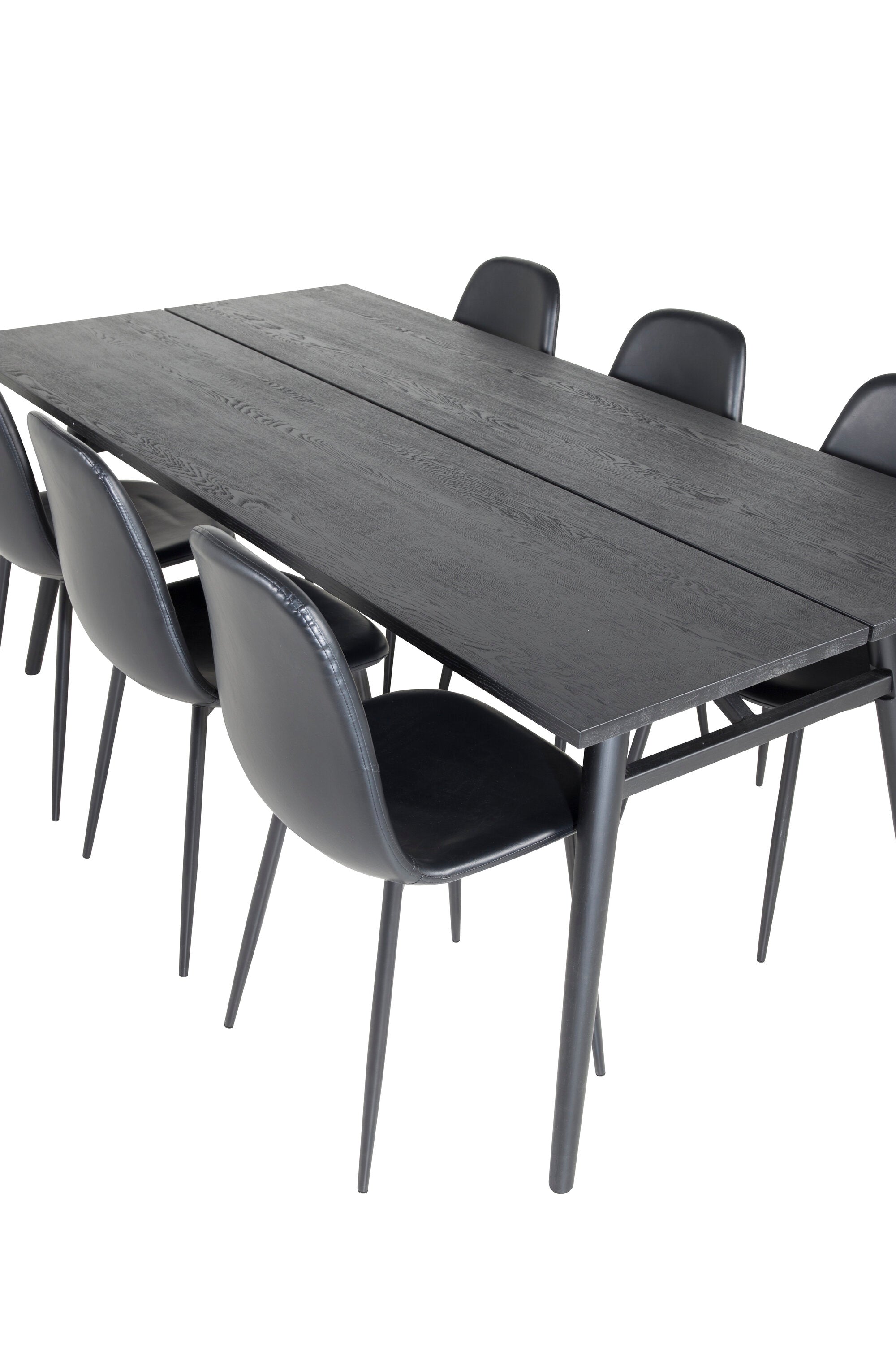 Venture Home Sleek Rektangulär Matgrupp med Polar Stolar