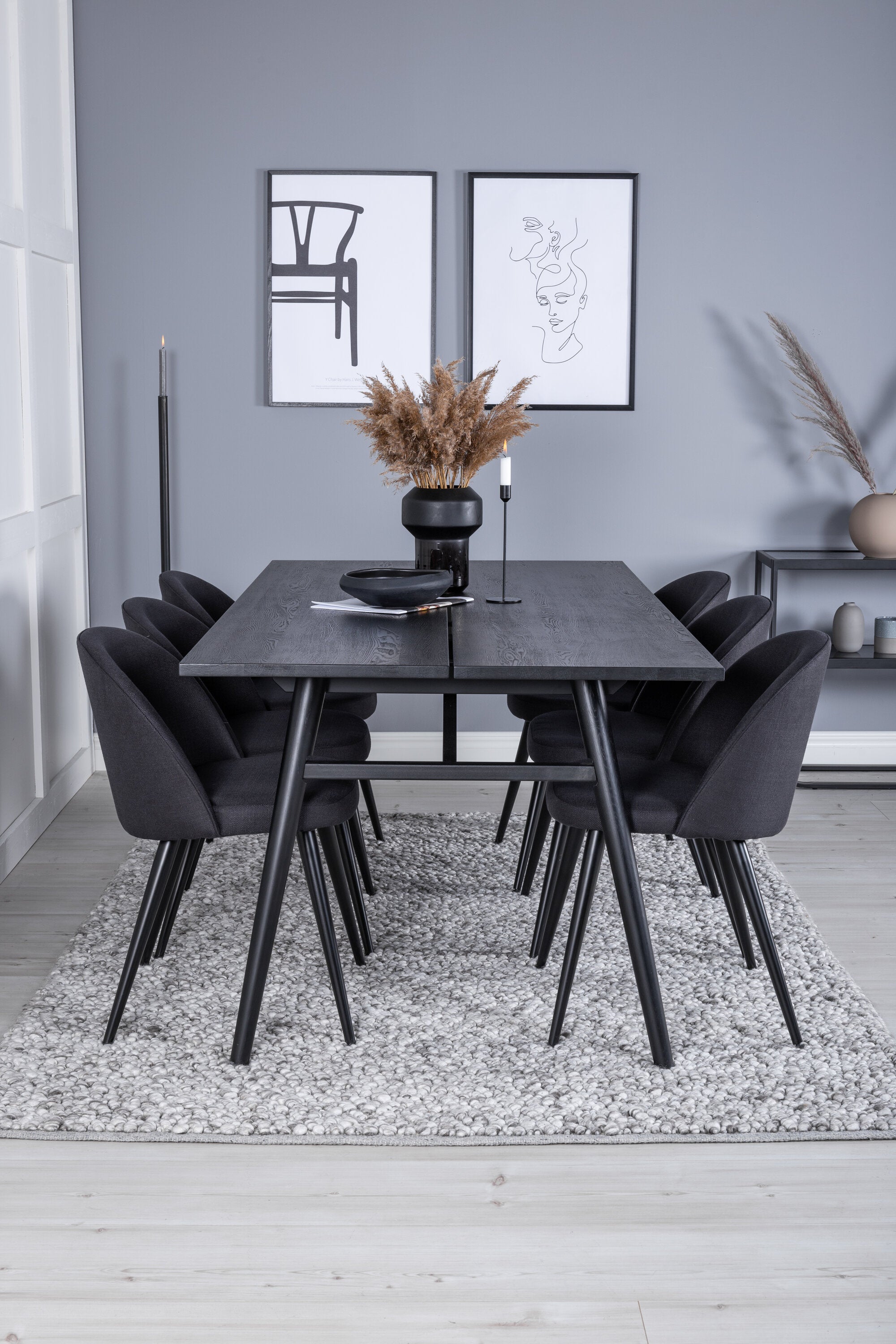 Venture Home Sleek Rektangulär Matgrupp