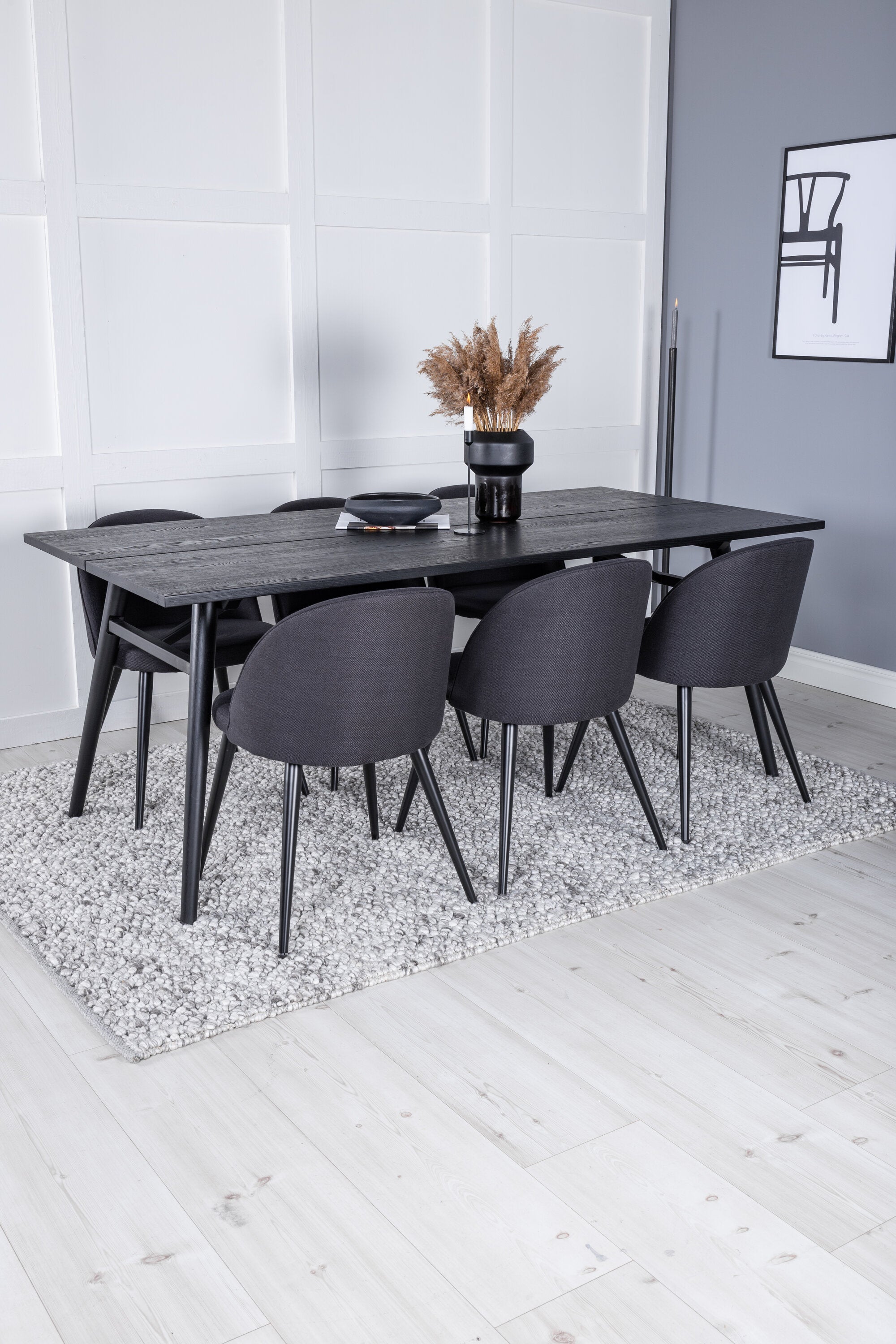 Venture Home Sleek Rektangulär Matgrupp