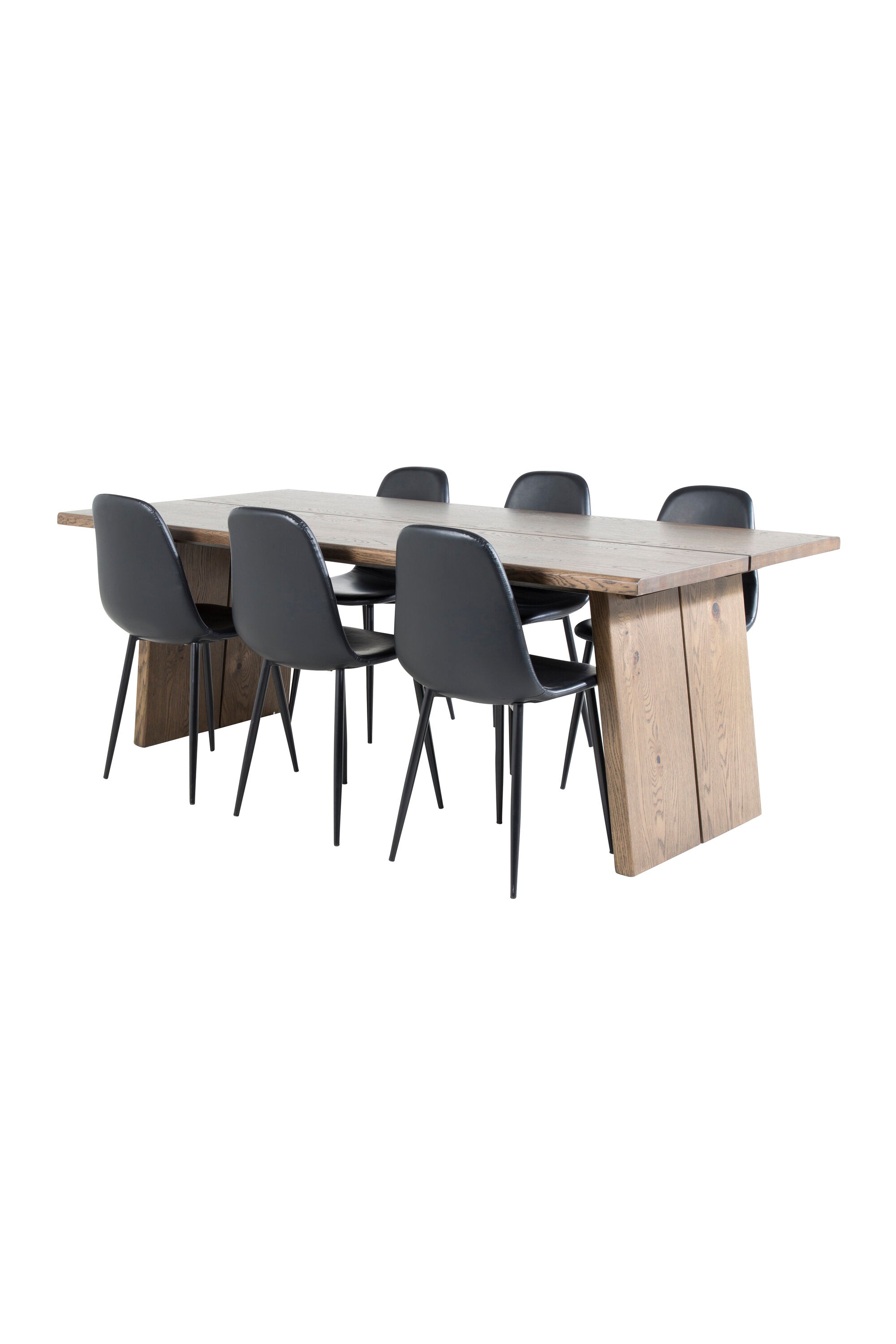 Venture Home Logger Rektangulär Matgrupp
