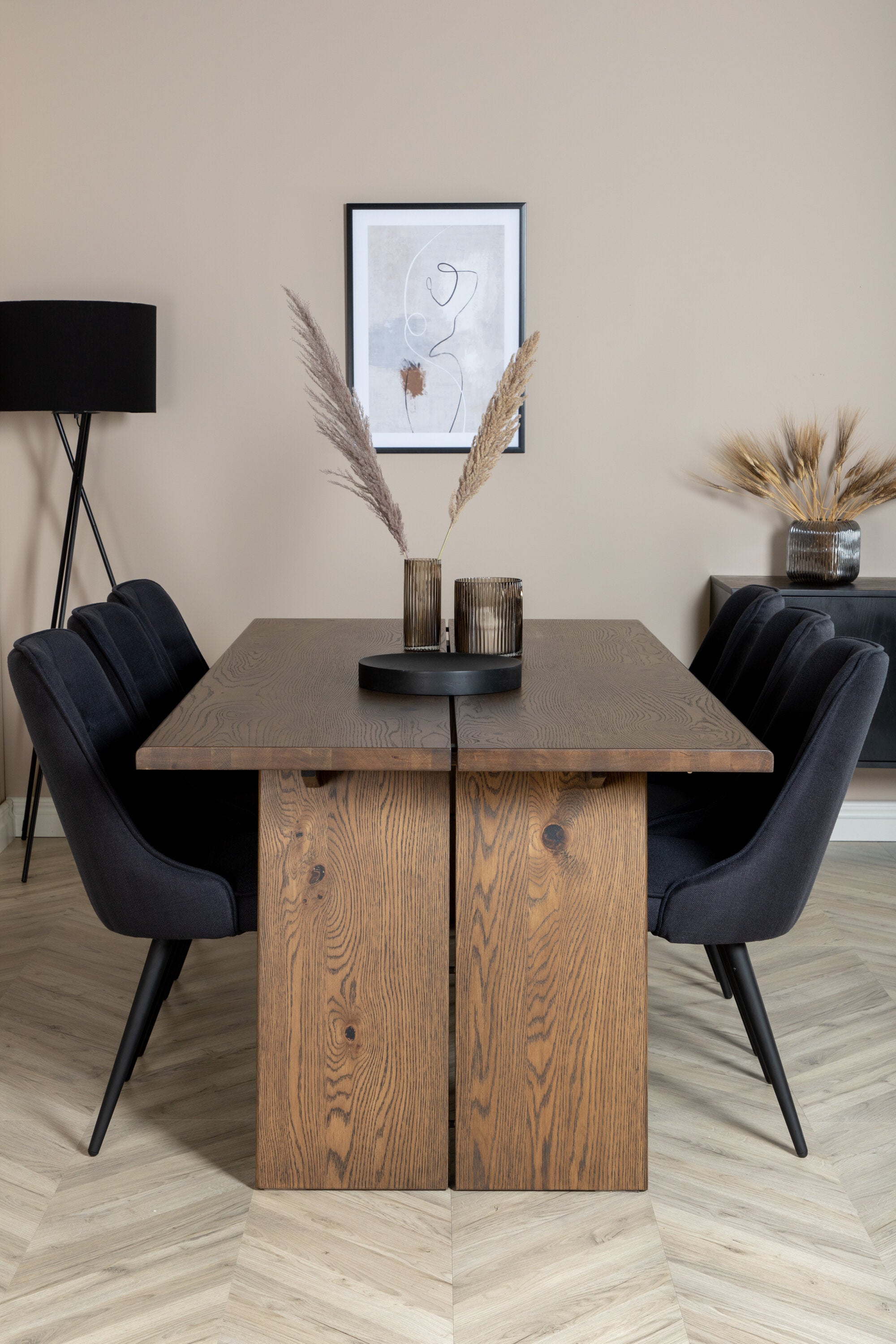 Venture Home Logger Rektangulär Matgrupp