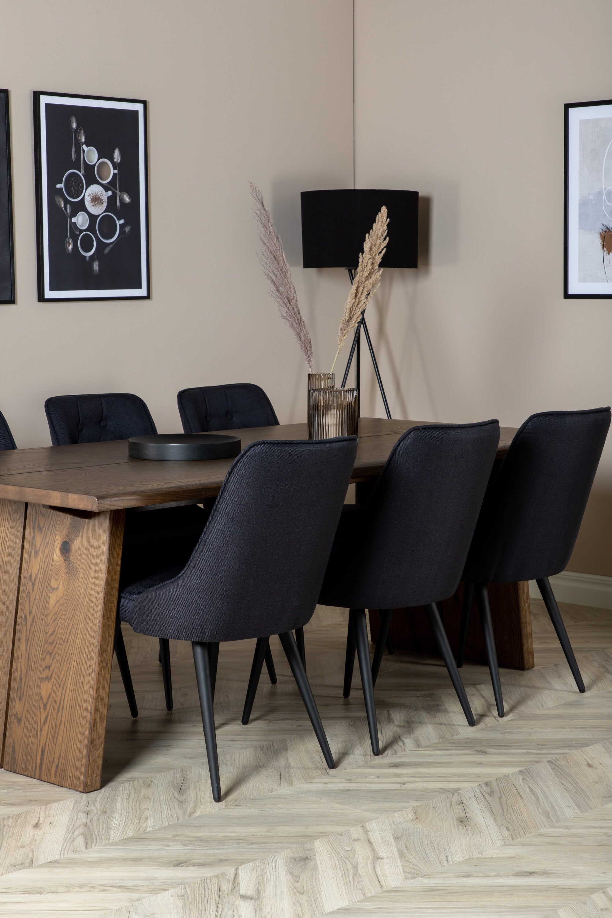 Venture Home Logger Rektangulär Matgrupp
